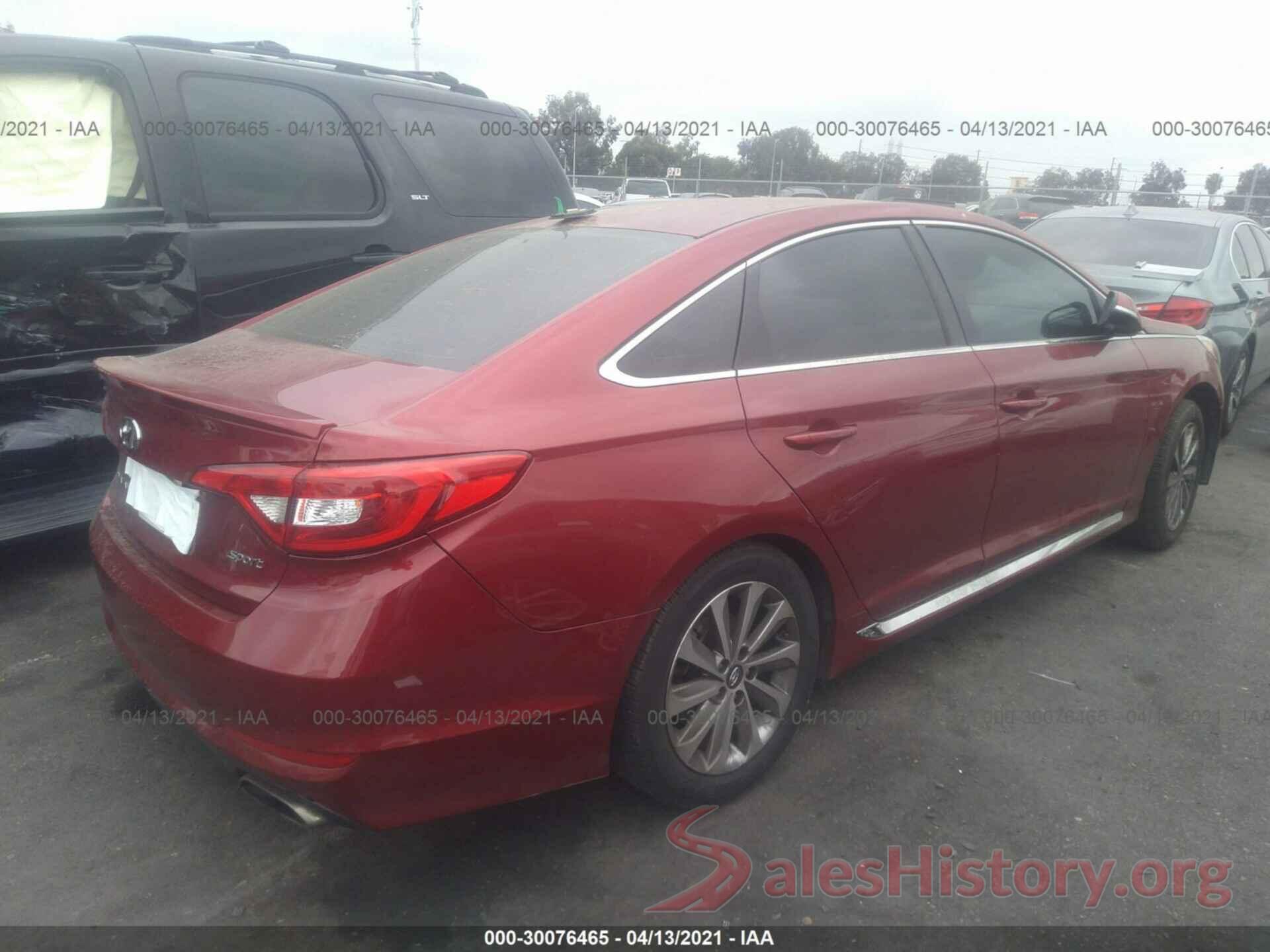 5NPE34AF4GH322824 2016 HYUNDAI SONATA