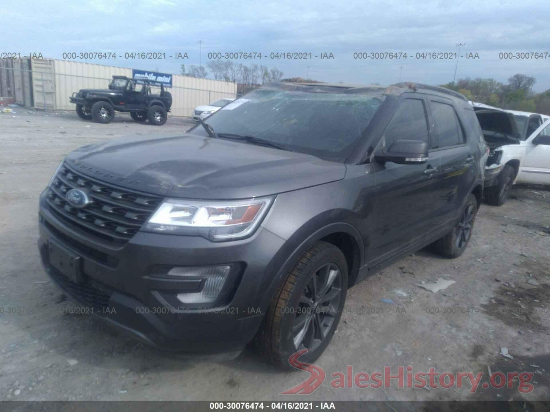 1FM5K8DH2HGE07380 2017 FORD EXPLORER