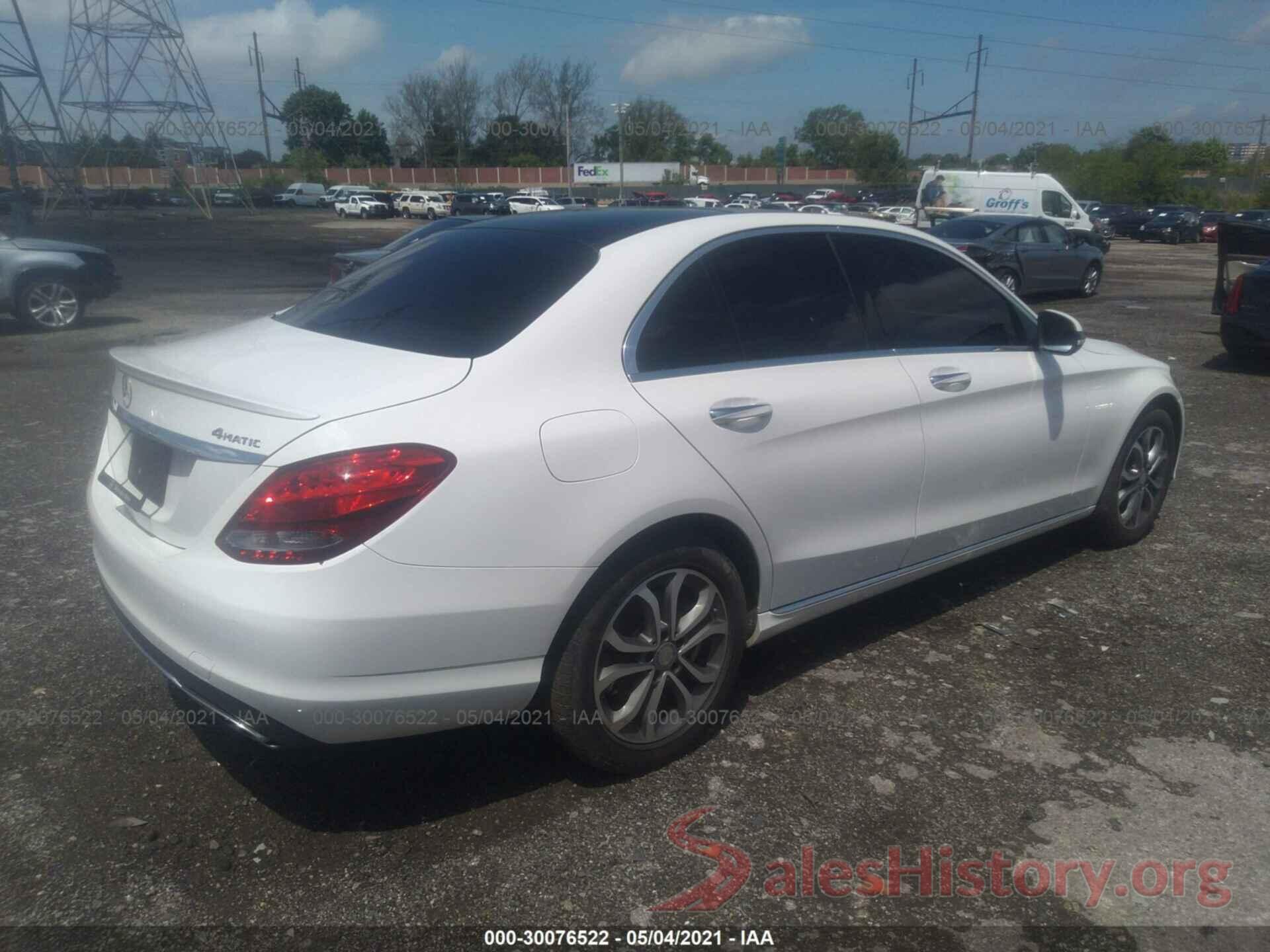 55SWF4KB7GU171384 2016 MERCEDES-BENZ C-CLASS