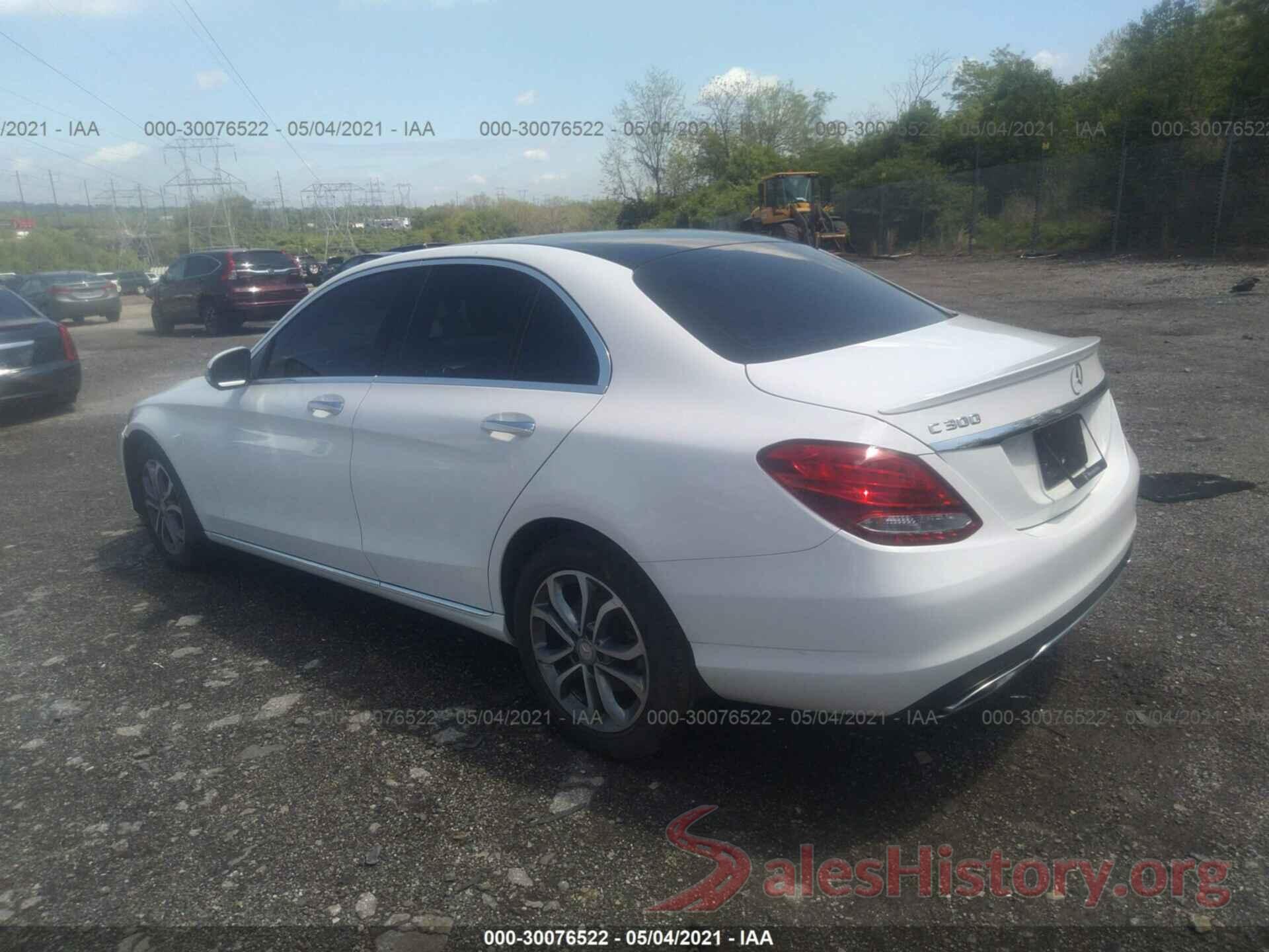 55SWF4KB7GU171384 2016 MERCEDES-BENZ C-CLASS