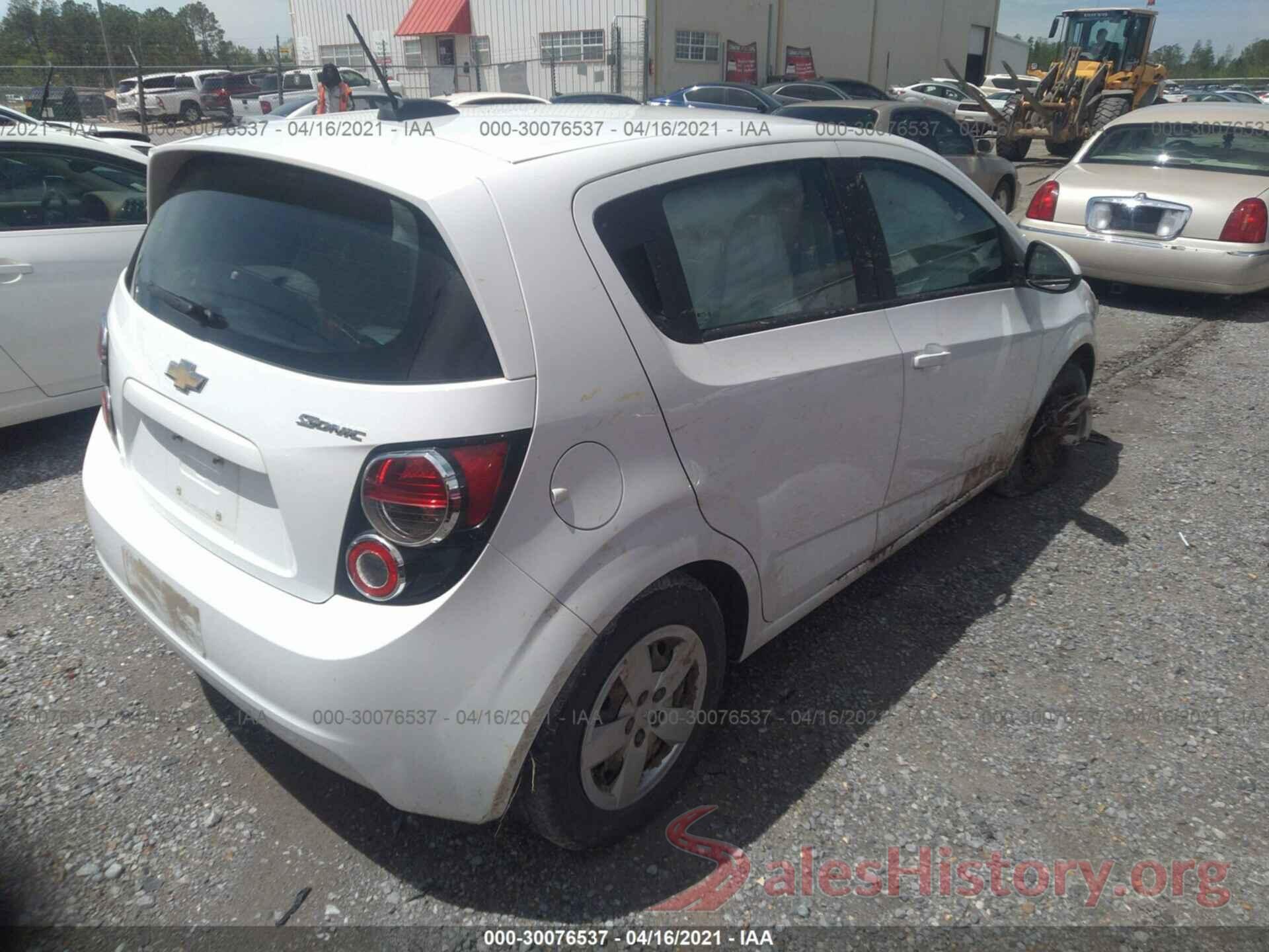 1G1JA6SH3G4168394 2016 CHEVROLET SONIC