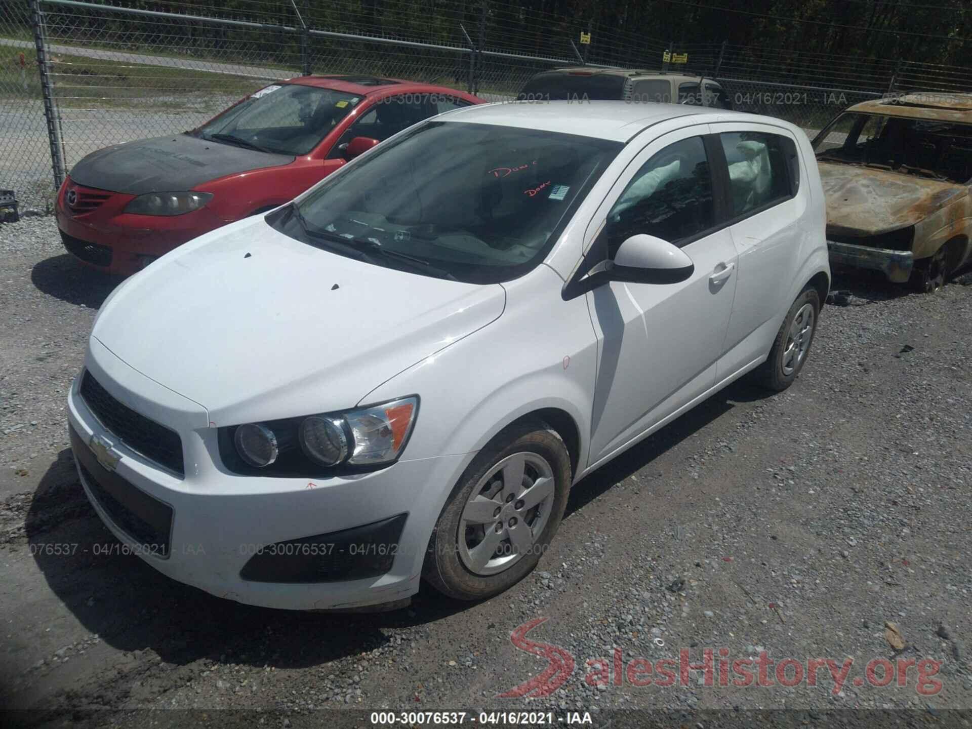 1G1JA6SH3G4168394 2016 CHEVROLET SONIC