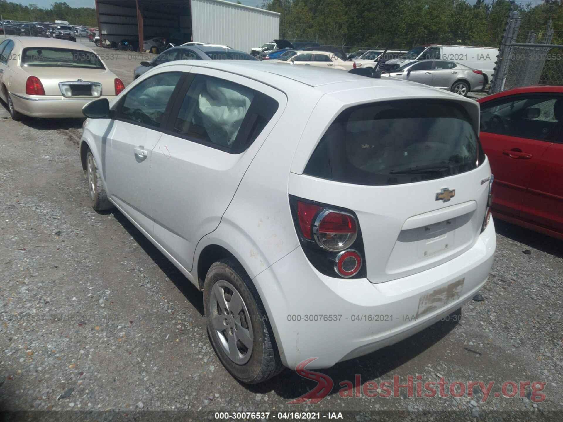 1G1JA6SH3G4168394 2016 CHEVROLET SONIC