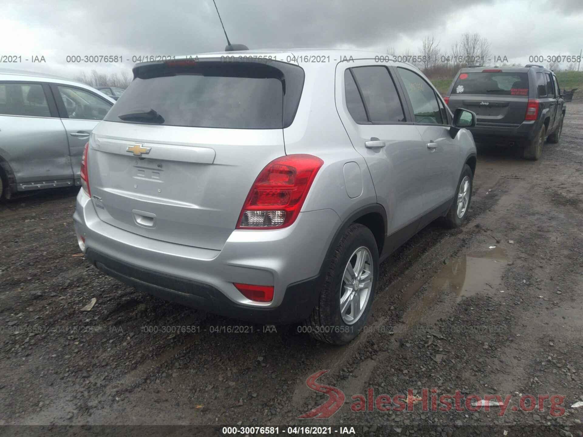 3GNCJKSB0KL238500 2019 CHEVROLET TRAX