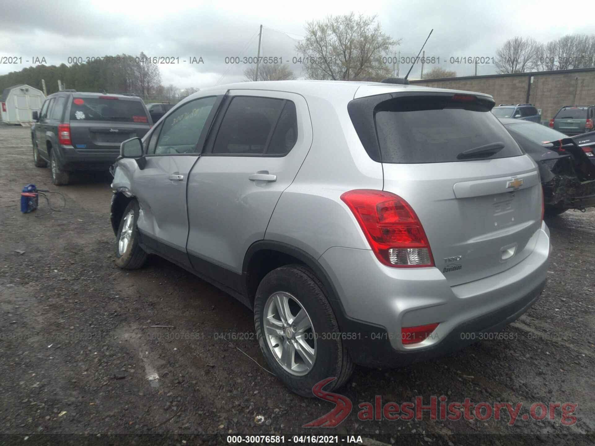 3GNCJKSB0KL238500 2019 CHEVROLET TRAX