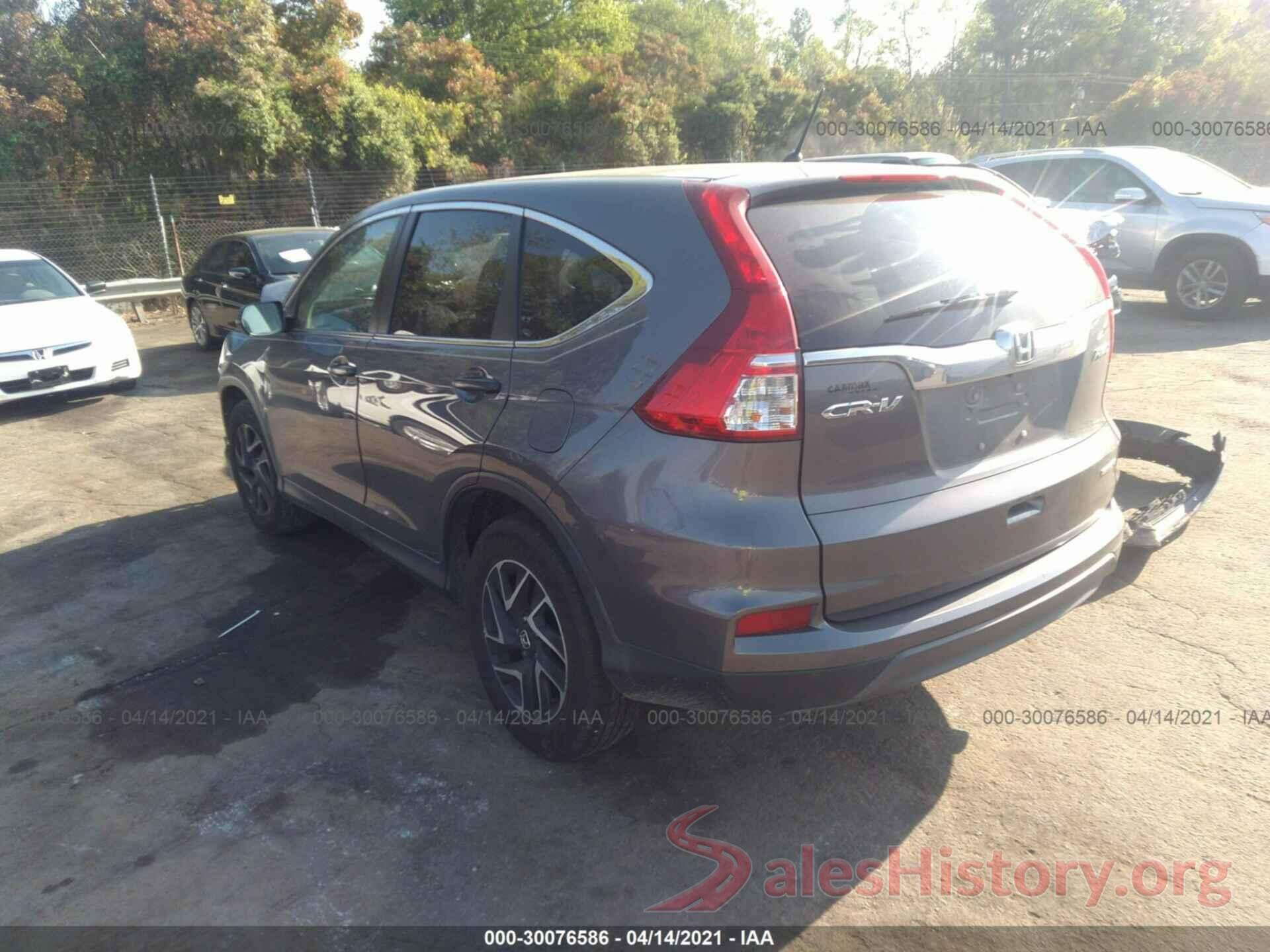 5J6RM4H40GL029964 2016 HONDA CR-V