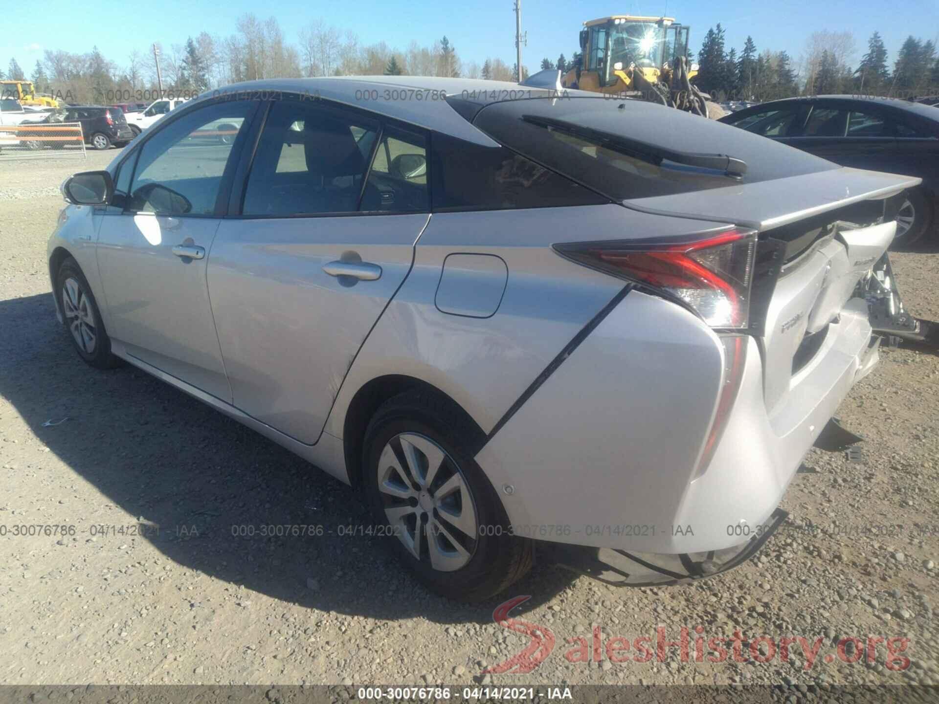 JTDKBRFU2J3601363 2018 TOYOTA PRIUS