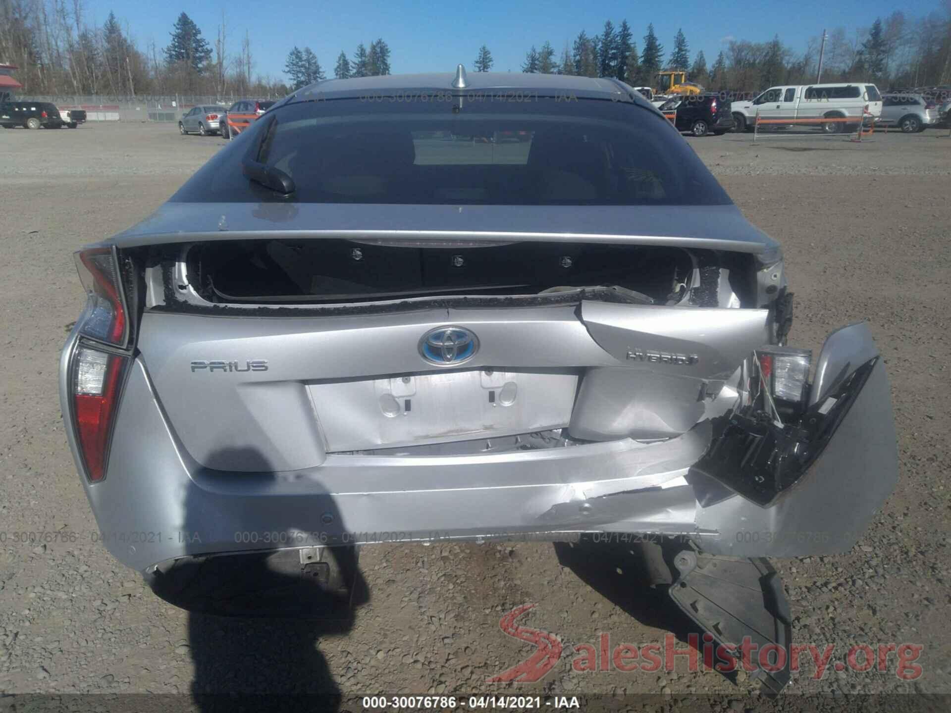 JTDKBRFU2J3601363 2018 TOYOTA PRIUS