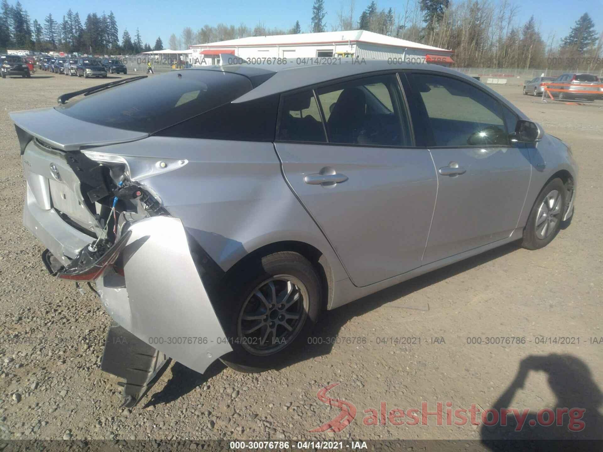 JTDKBRFU2J3601363 2018 TOYOTA PRIUS