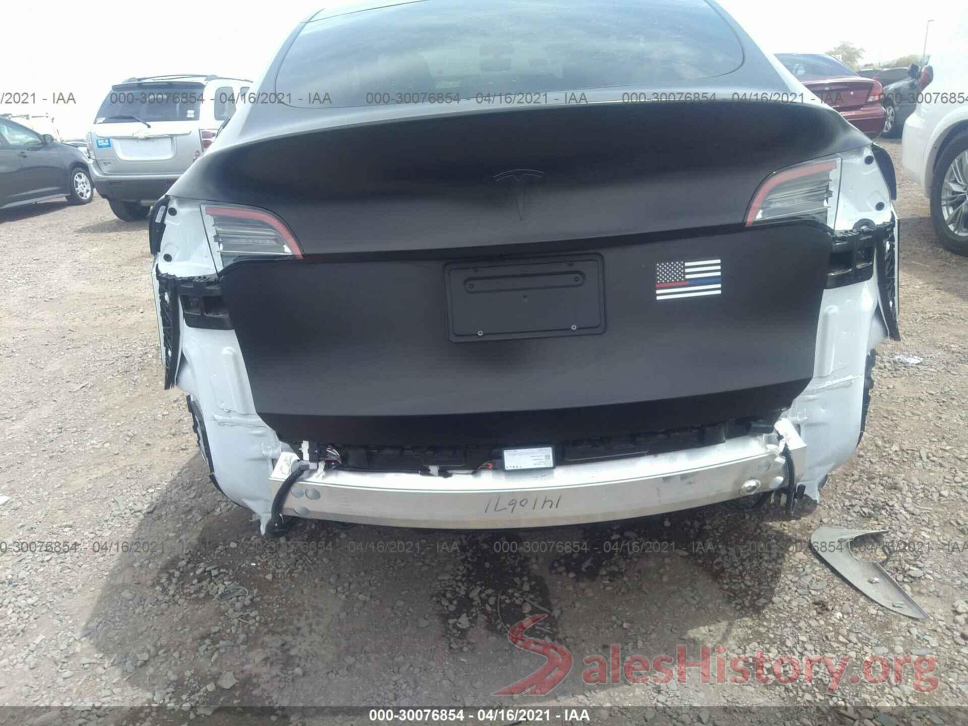 5YJYGDEE6LF041975 2020 TESLA MODEL Y