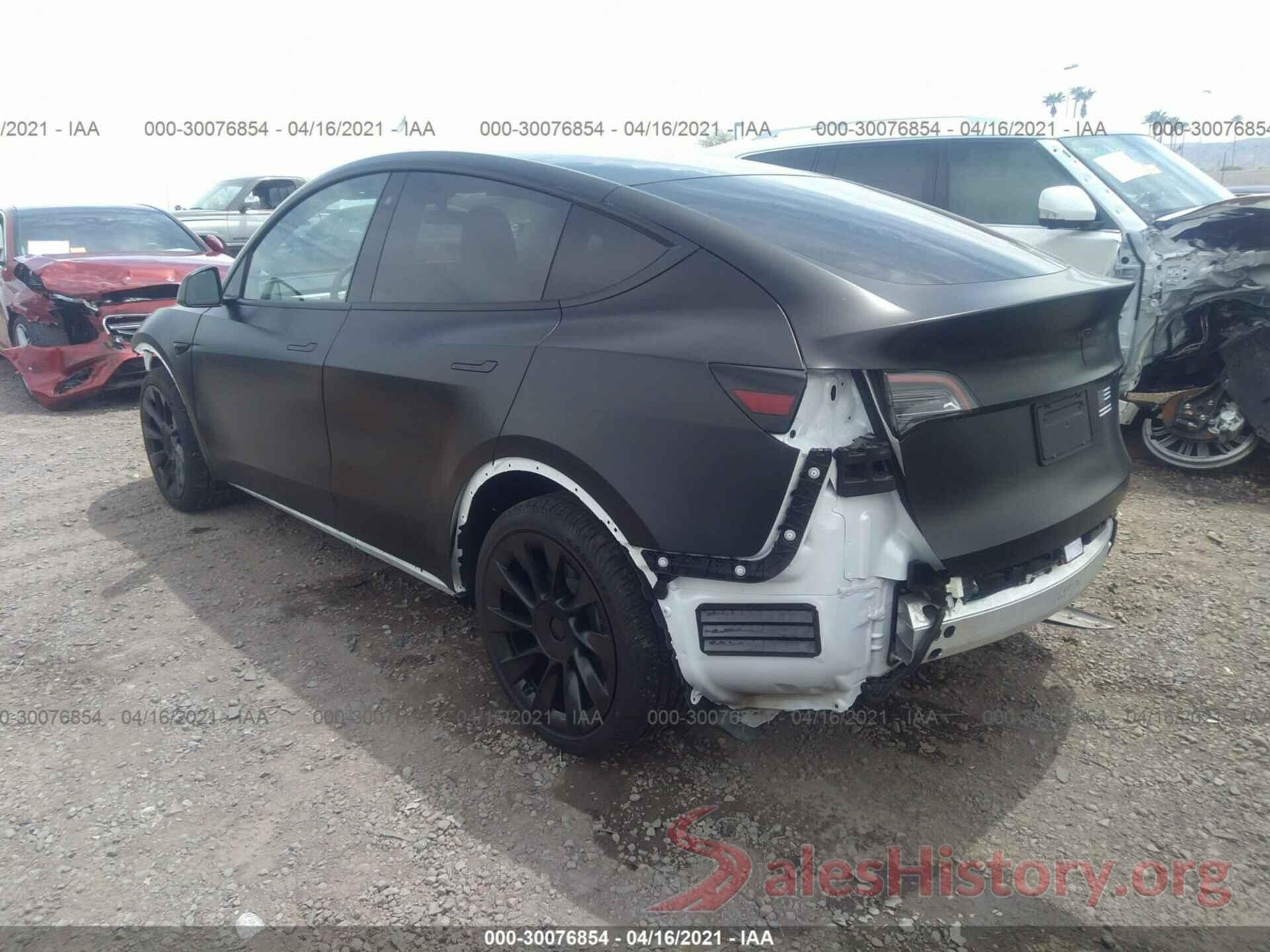 5YJYGDEE6LF041975 2020 TESLA MODEL Y