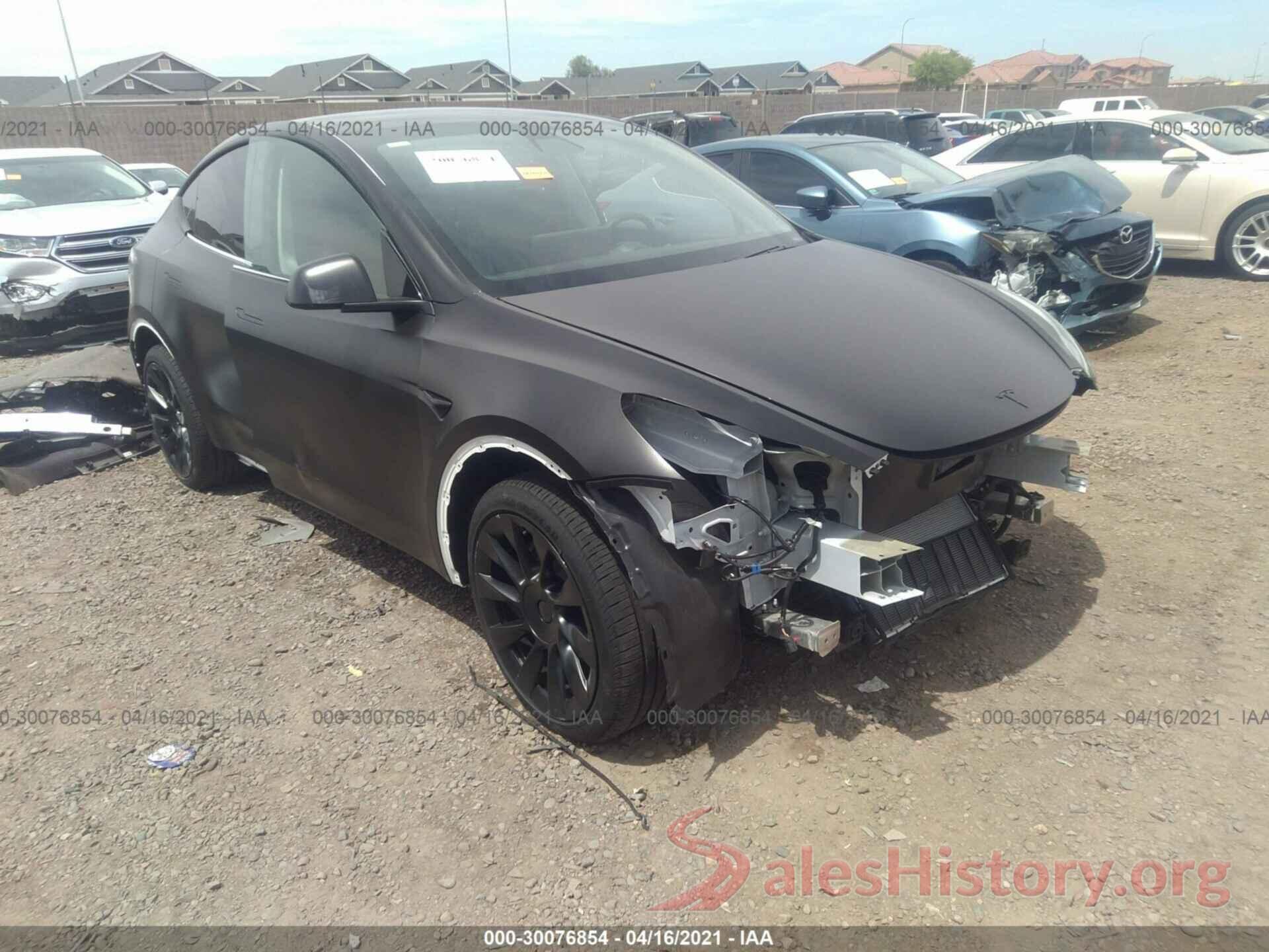 5YJYGDEE6LF041975 2020 TESLA MODEL Y