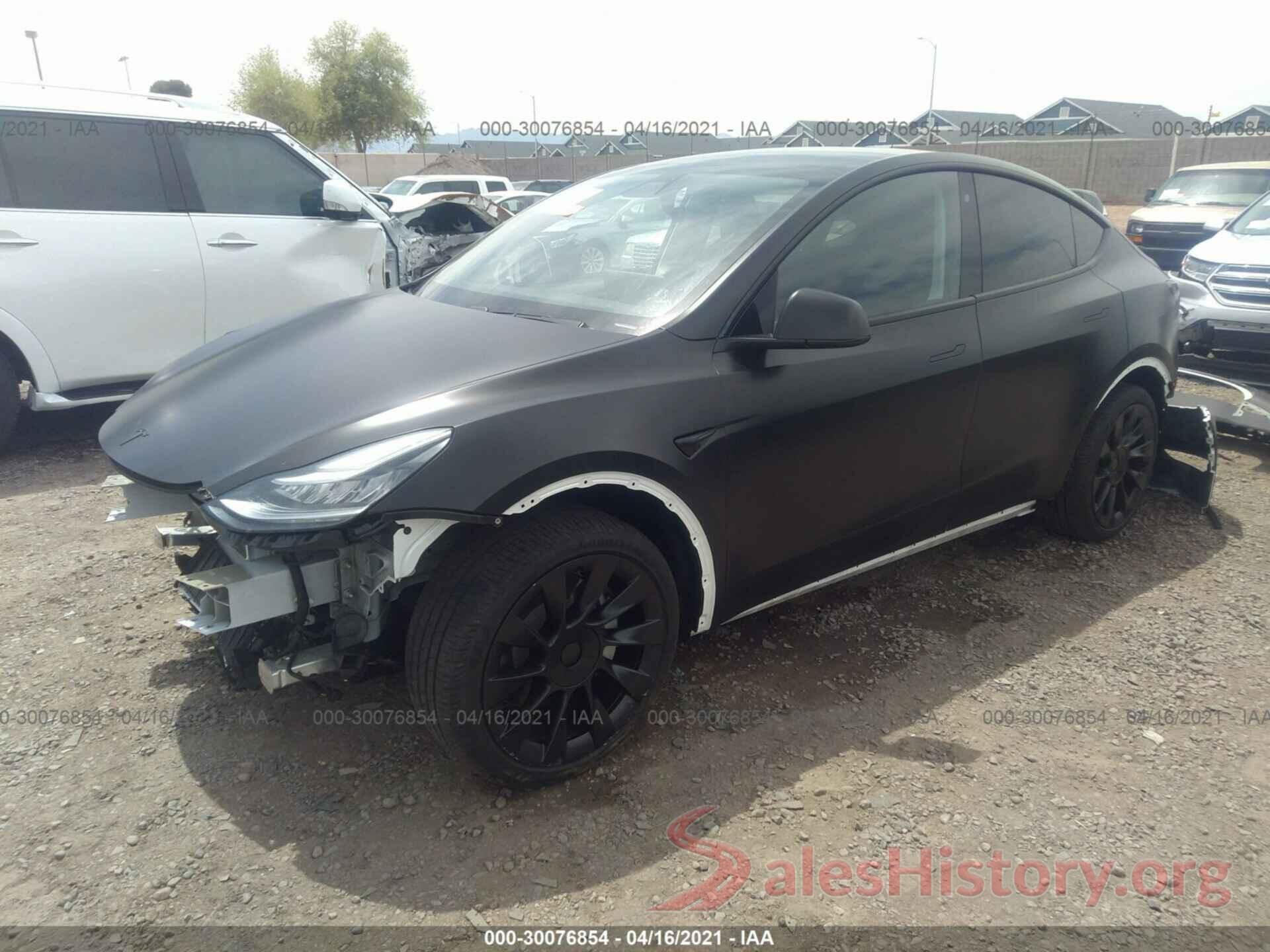 5YJYGDEE6LF041975 2020 TESLA MODEL Y