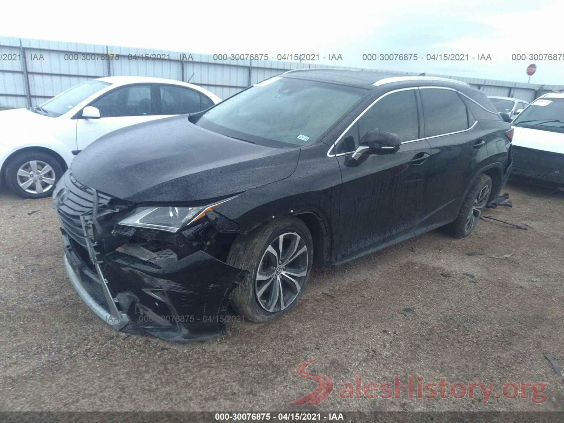 2T2ZZMCA6JC105444 2018 LEXUS RX