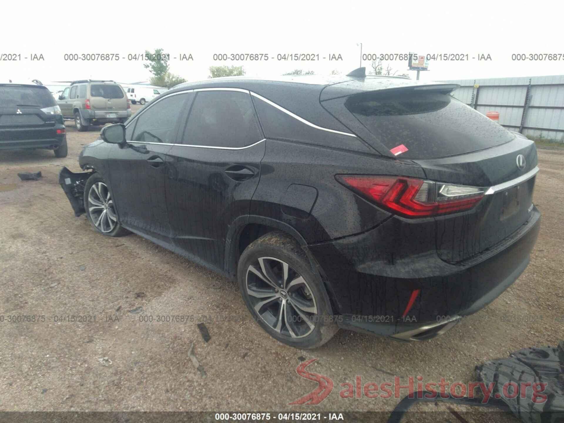 2T2ZZMCA6JC105444 2018 LEXUS RX