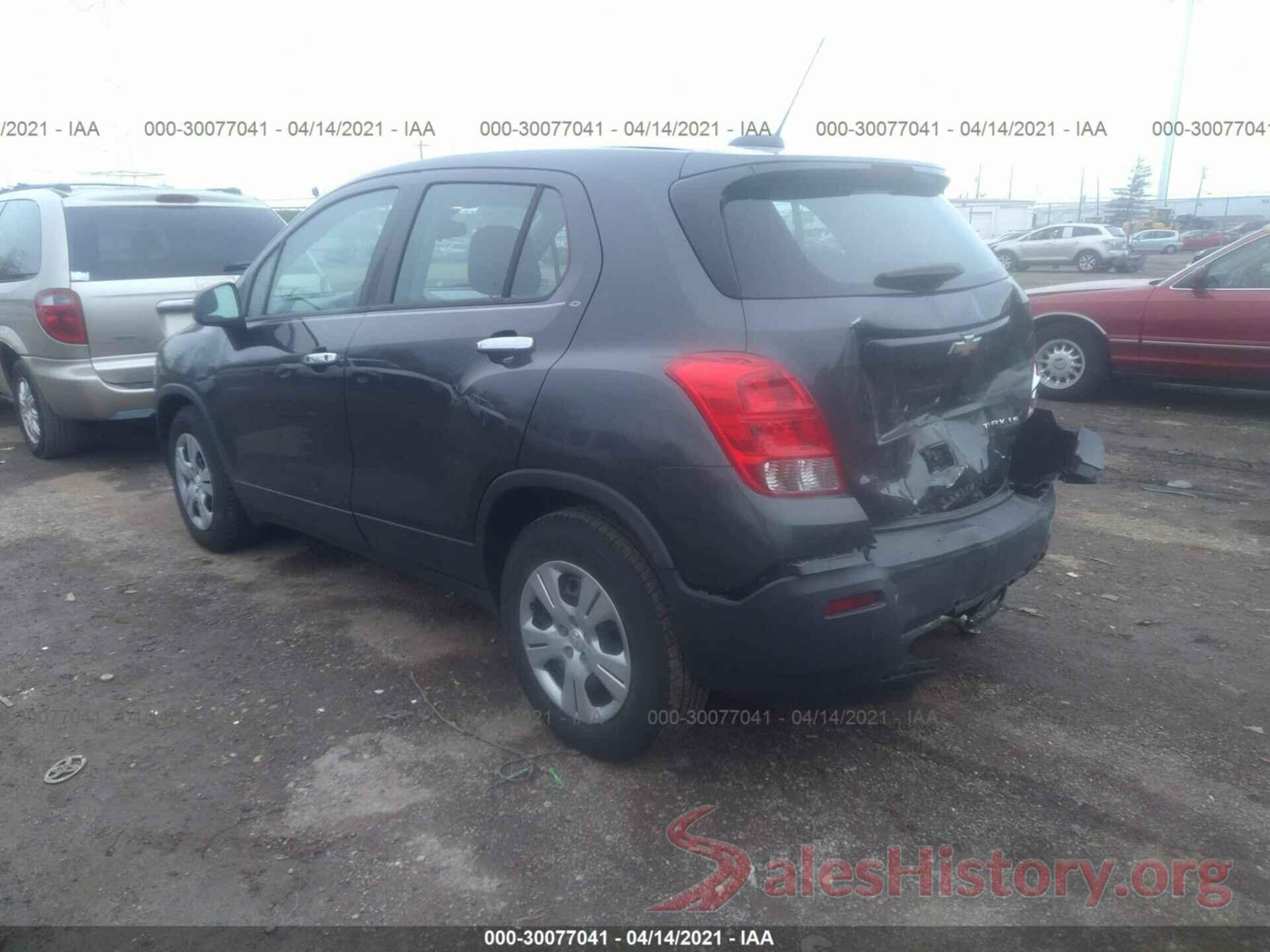 3GNCJKSB6GL275235 2016 CHEVROLET TRAX