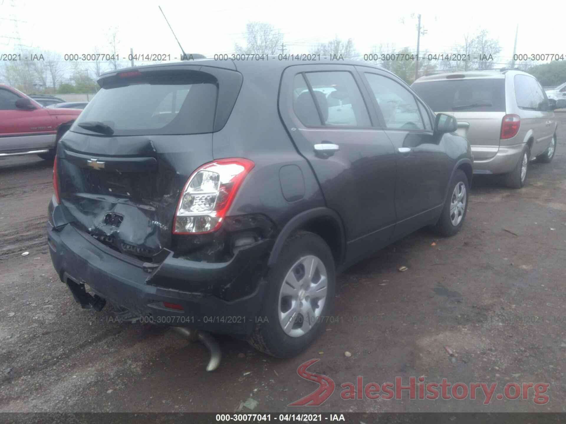 3GNCJKSB6GL275235 2016 CHEVROLET TRAX