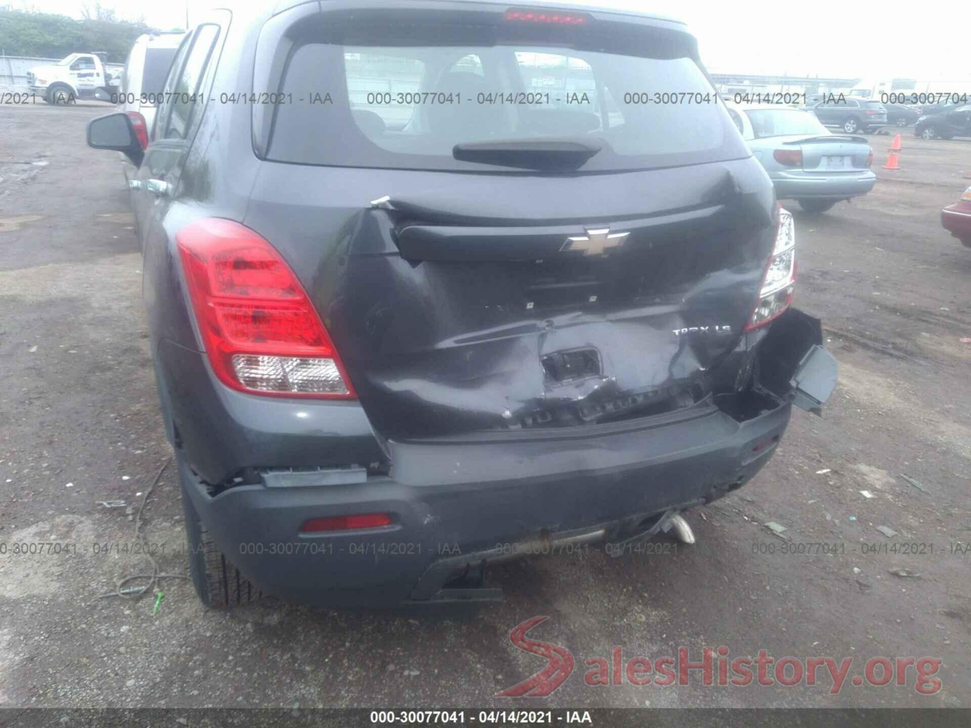 3GNCJKSB6GL275235 2016 CHEVROLET TRAX