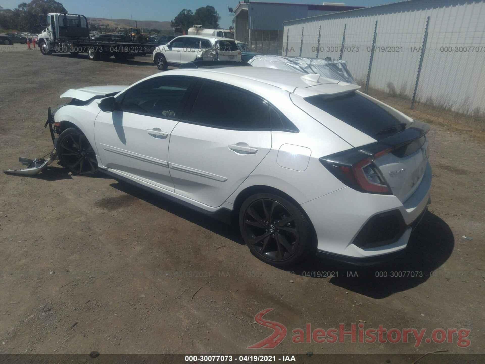 SHHFK7H91HU413427 2017 HONDA CIVIC HATCHBACK