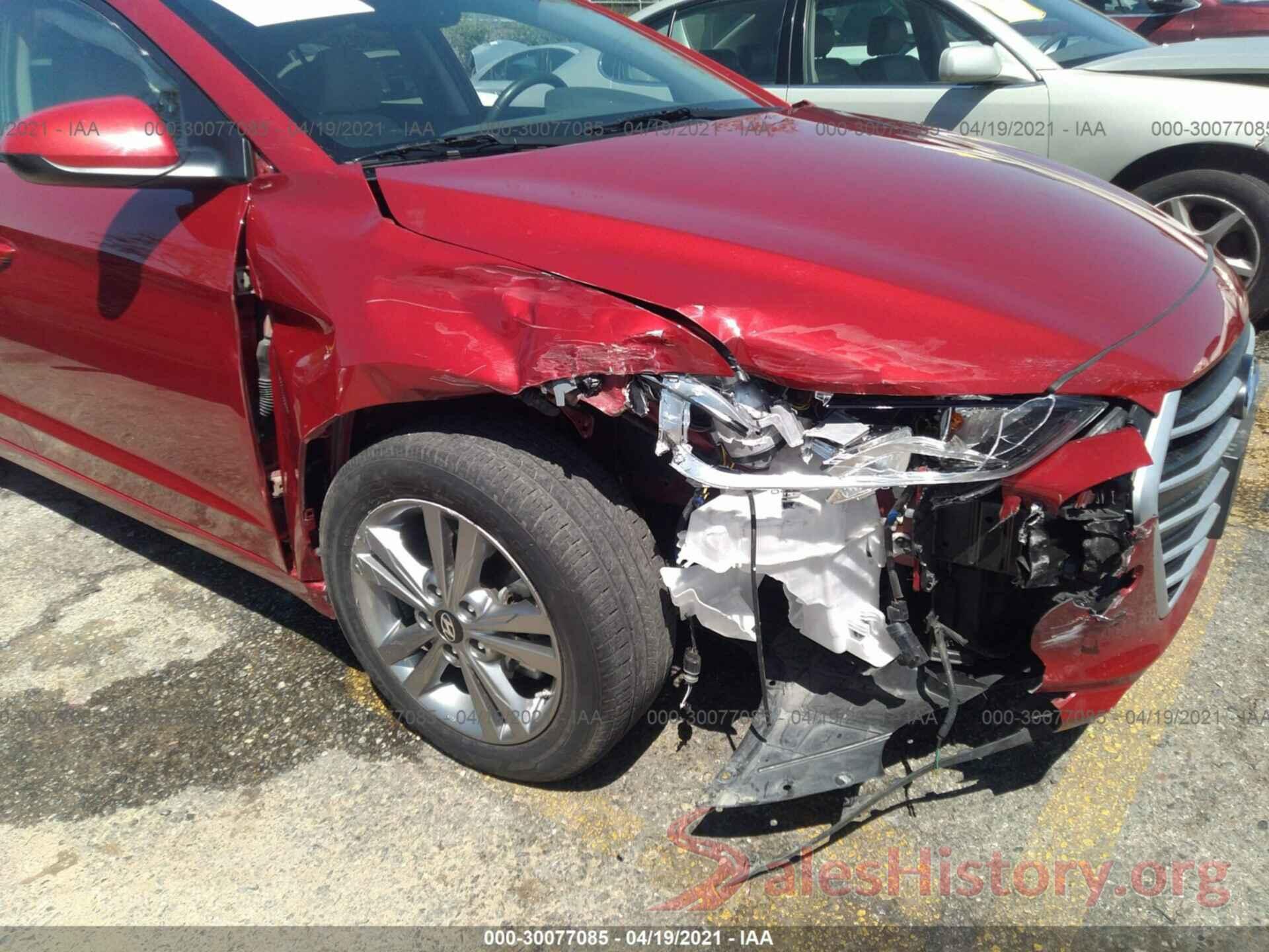 KMHD84LF4HU243134 2017 HYUNDAI ELANTRA