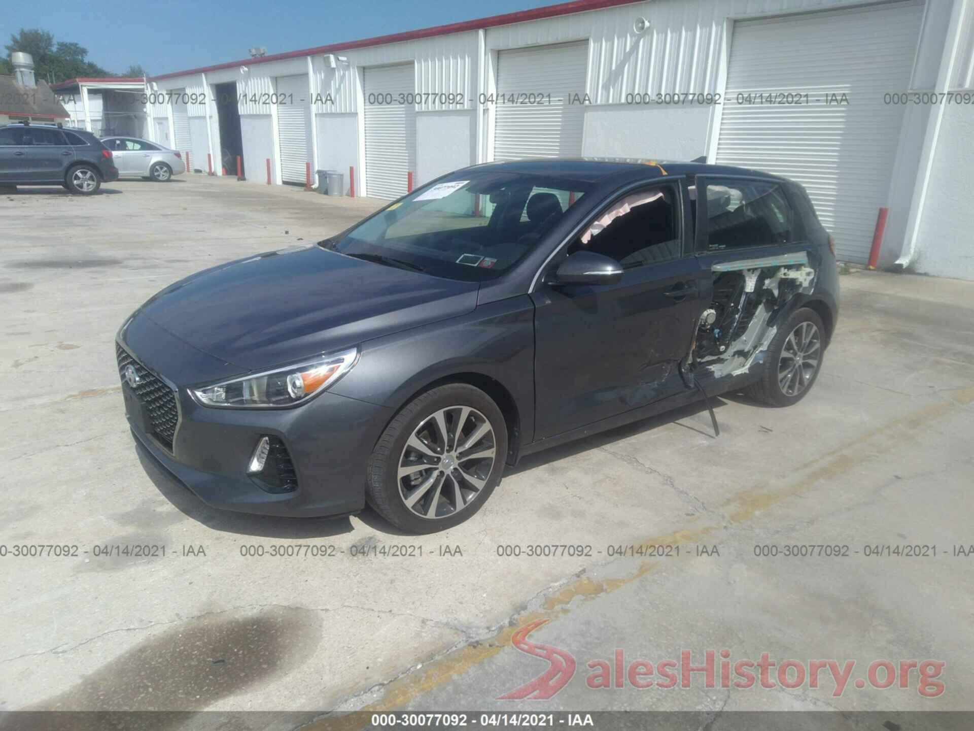 KMHH35LE5JU077001 2018 HYUNDAI ELANTRA GT