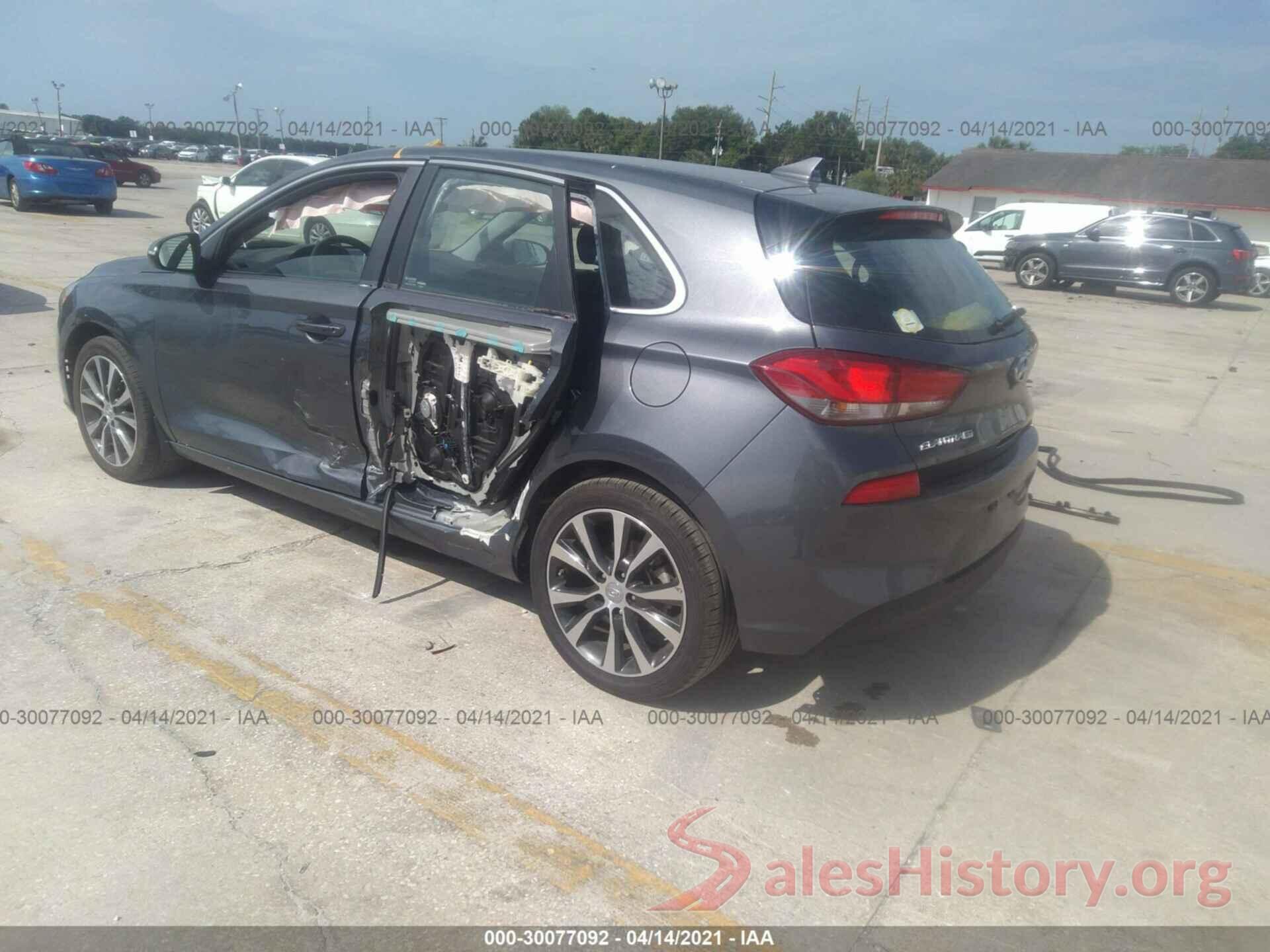 KMHH35LE5JU077001 2018 HYUNDAI ELANTRA GT