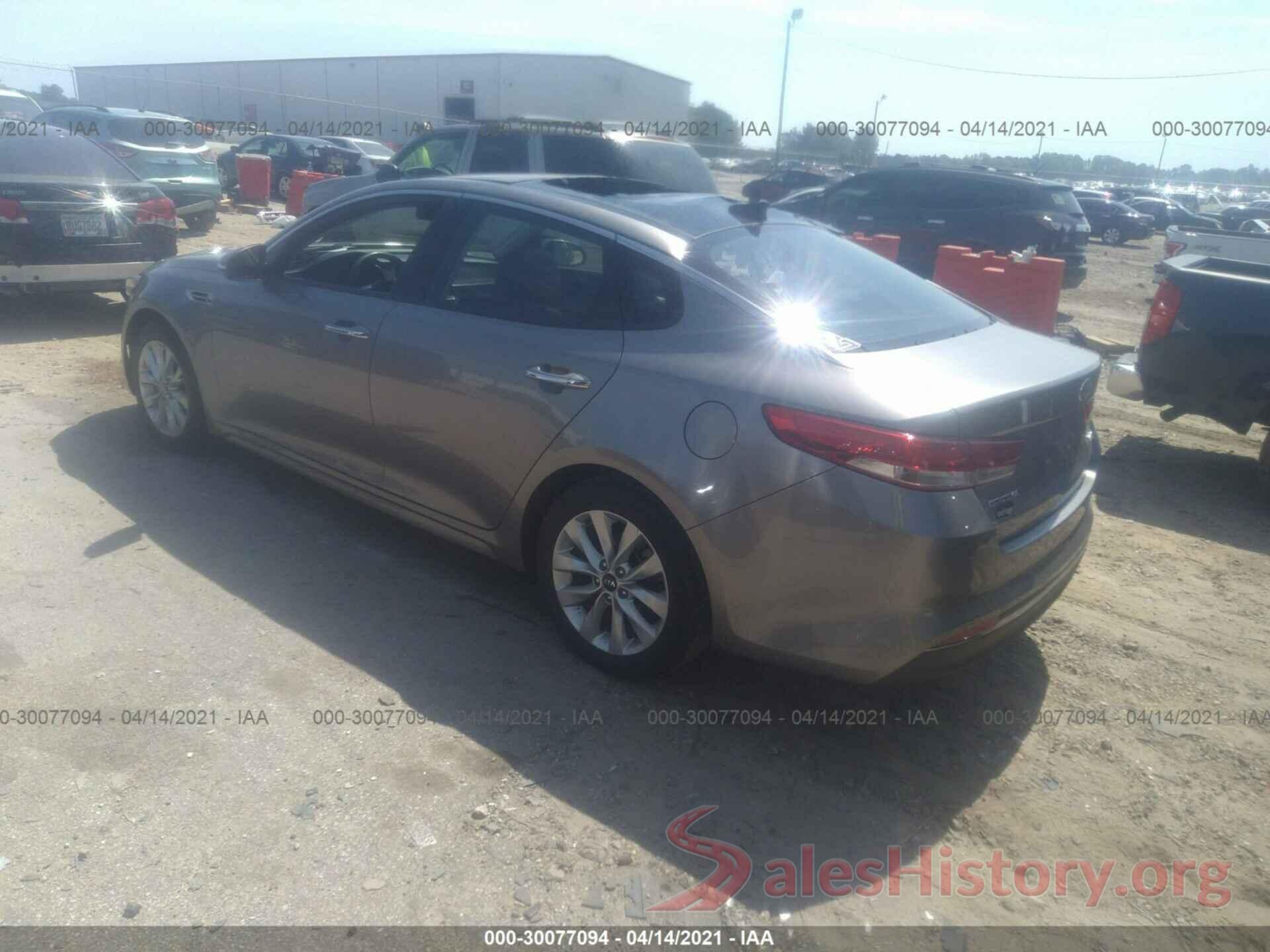 5XXGU4L34JG180387 2018 KIA OPTIMA