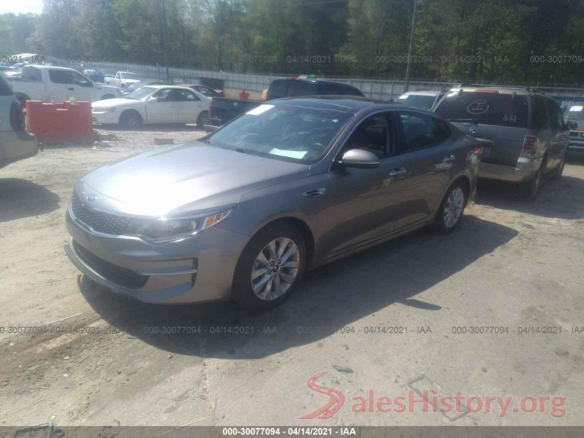 5XXGU4L34JG180387 2018 KIA OPTIMA