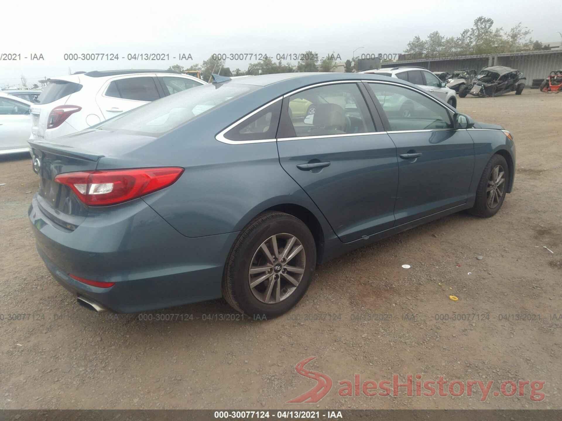 5NPE24AF9HH488051 2017 HYUNDAI SONATA