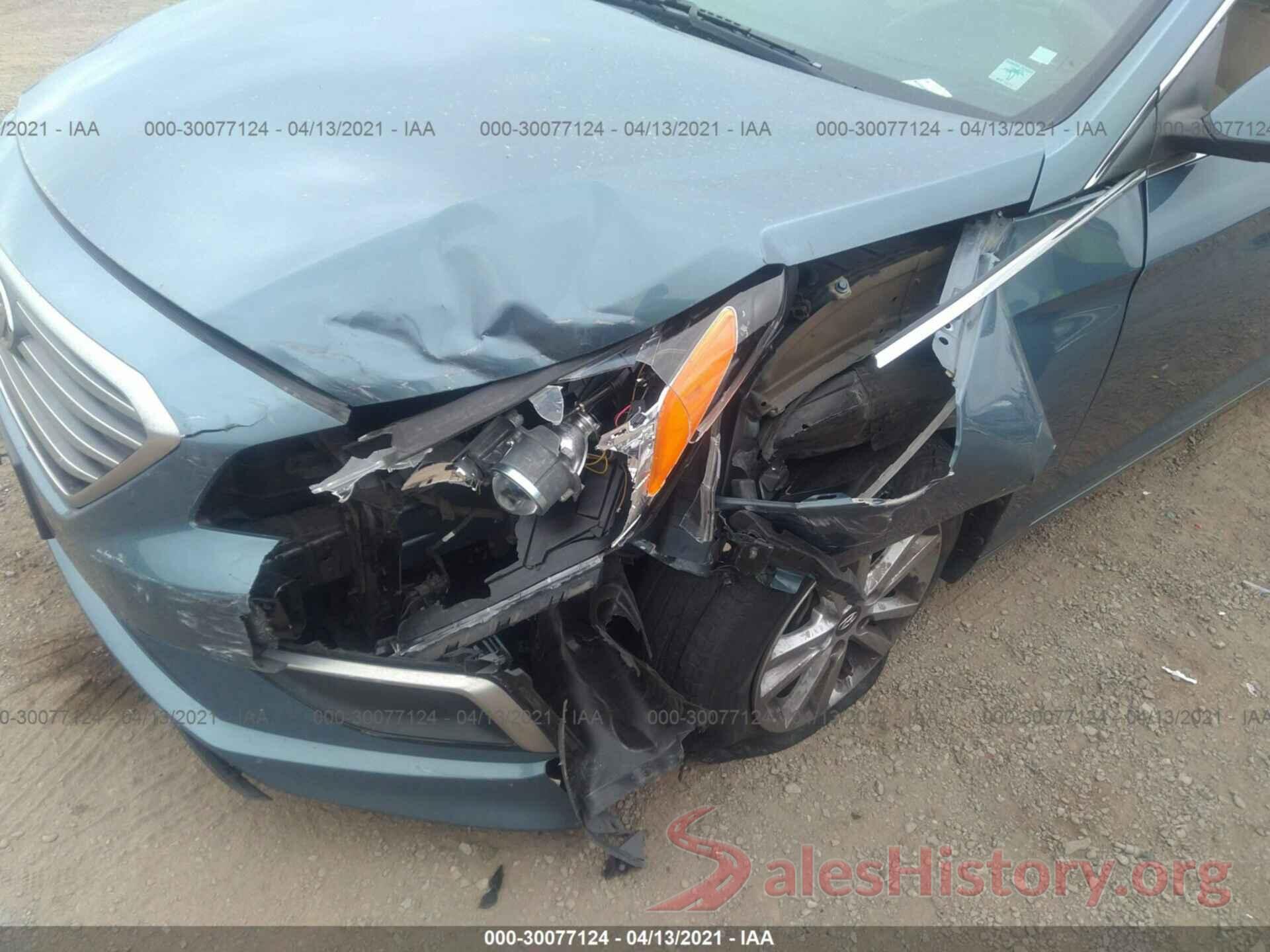 5NPE24AF9HH488051 2017 HYUNDAI SONATA