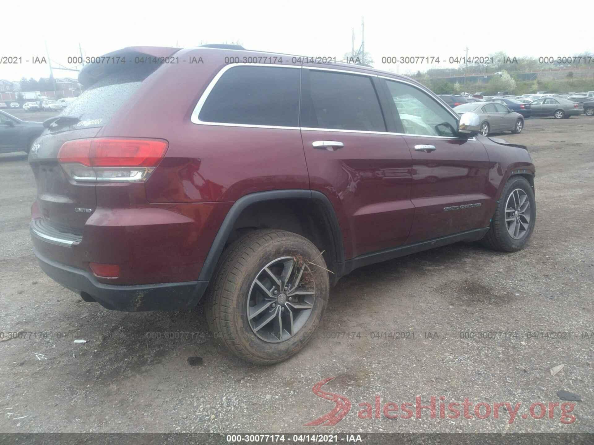 1C4RJFBG4JC286193 2018 JEEP GRAND CHEROKEE