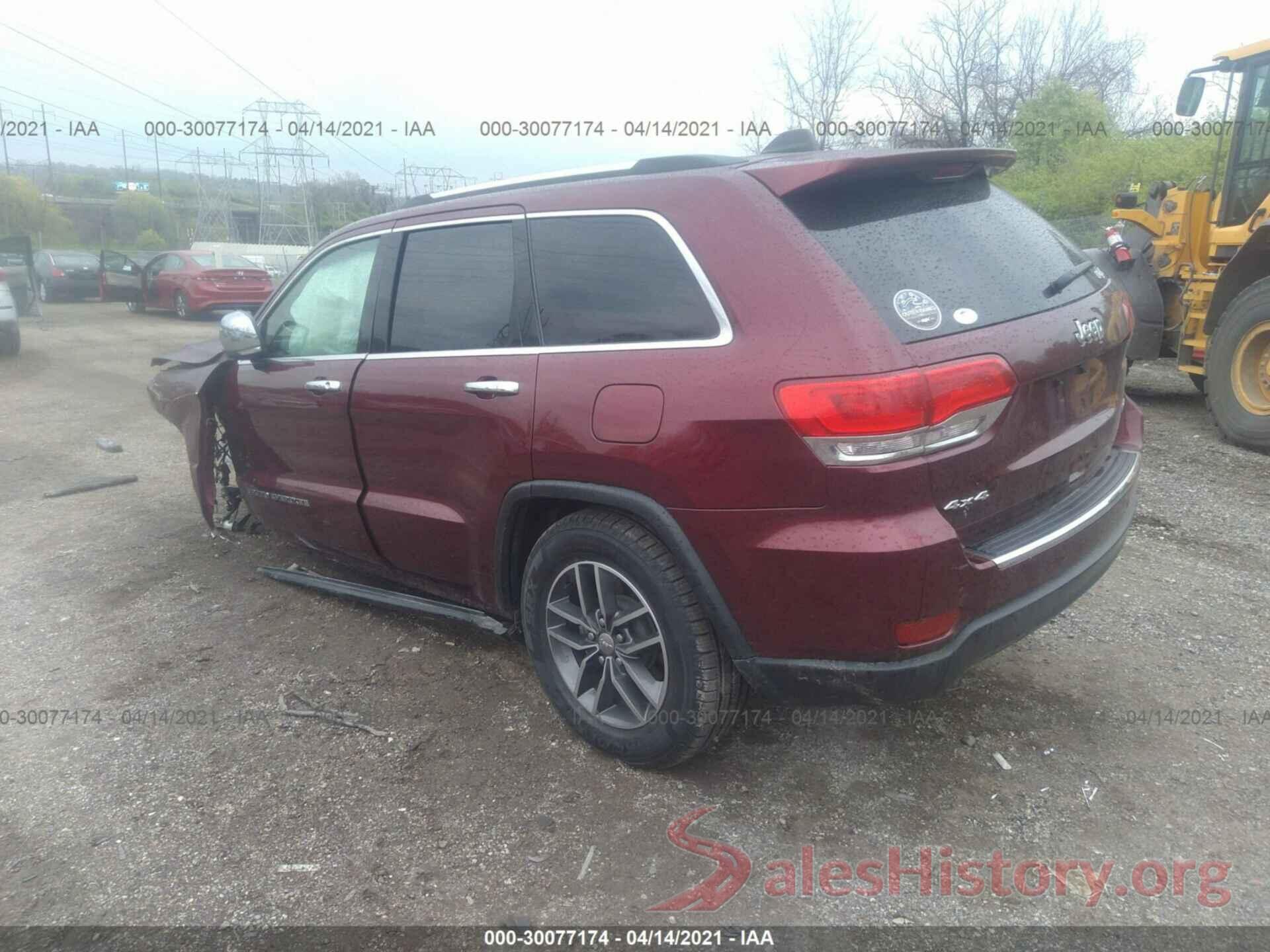 1C4RJFBG4JC286193 2018 JEEP GRAND CHEROKEE