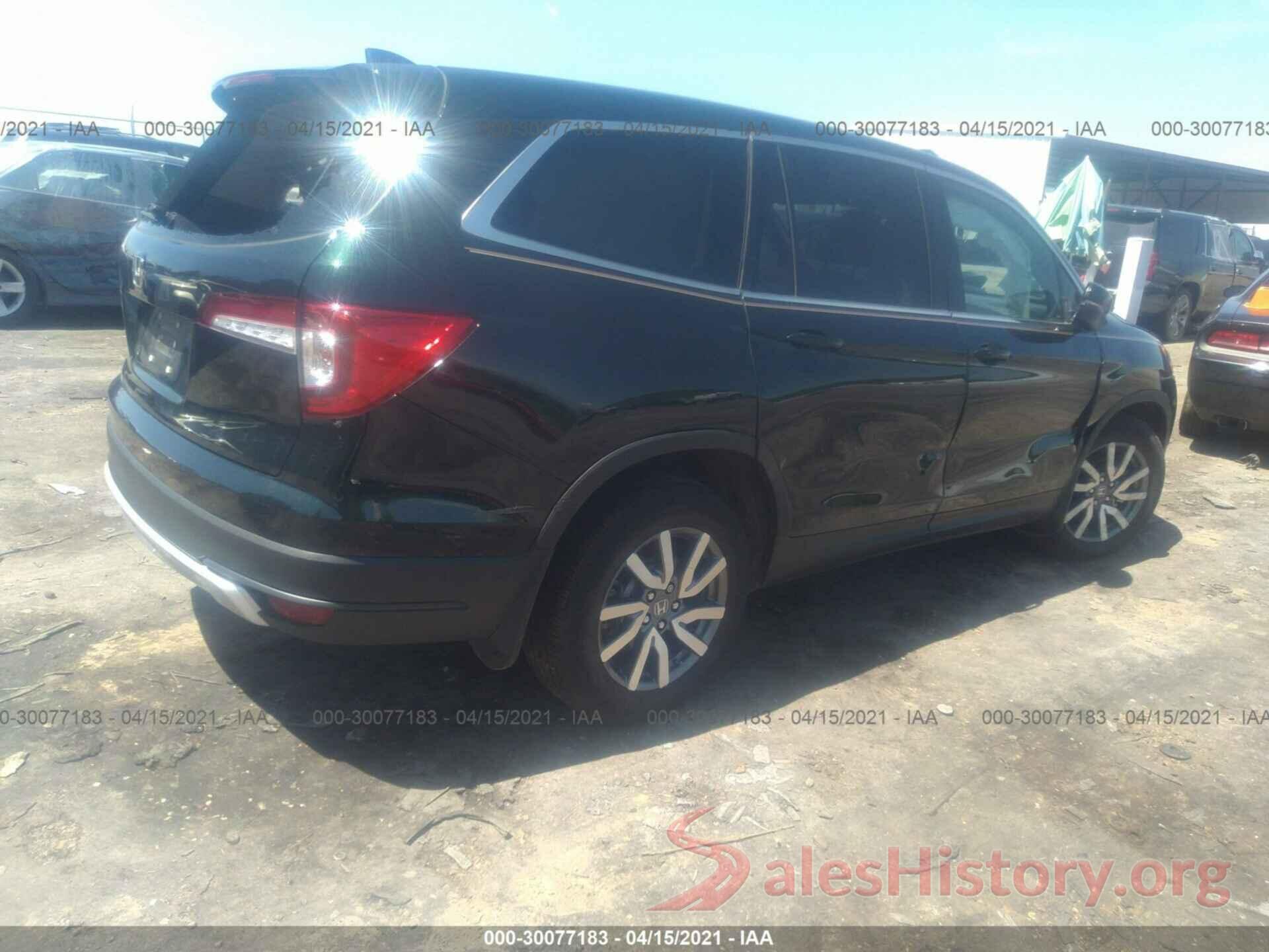 5FNYF5H5XLB009227 2020 HONDA PILOT