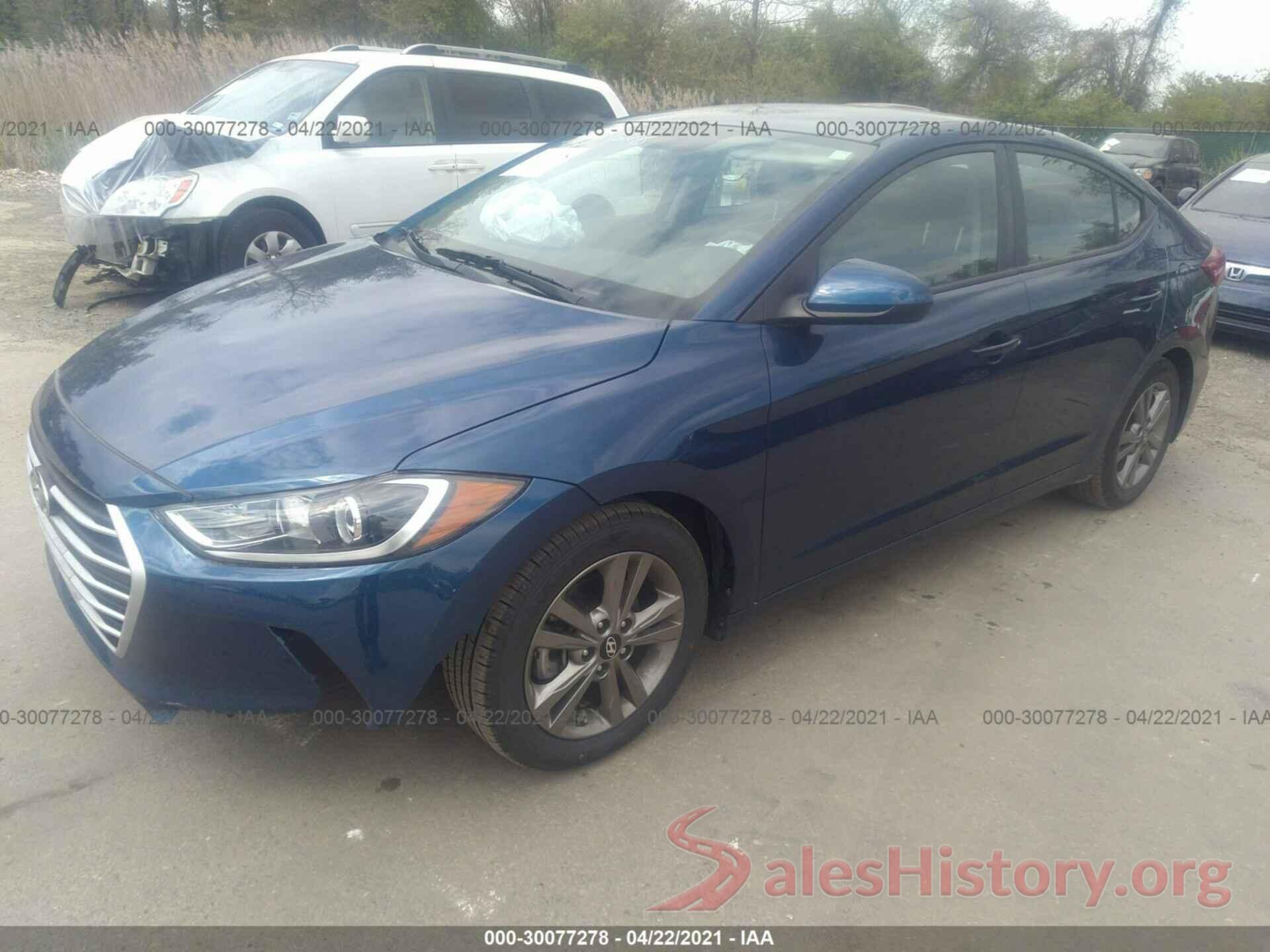 5NPD84LF5JH323871 2018 HYUNDAI ELANTRA