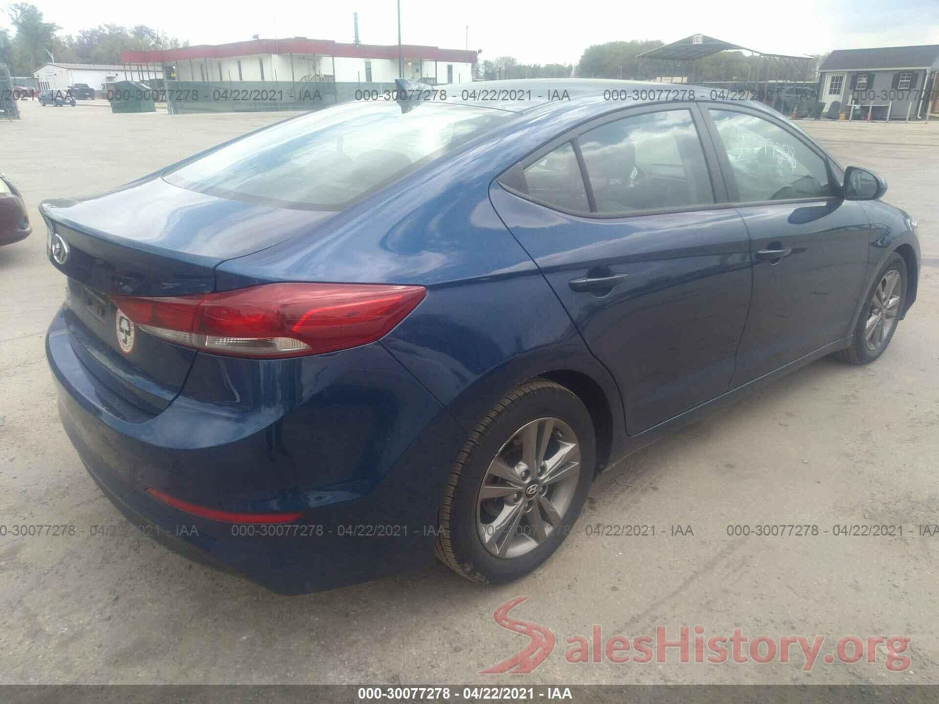 5NPD84LF5JH323871 2018 HYUNDAI ELANTRA