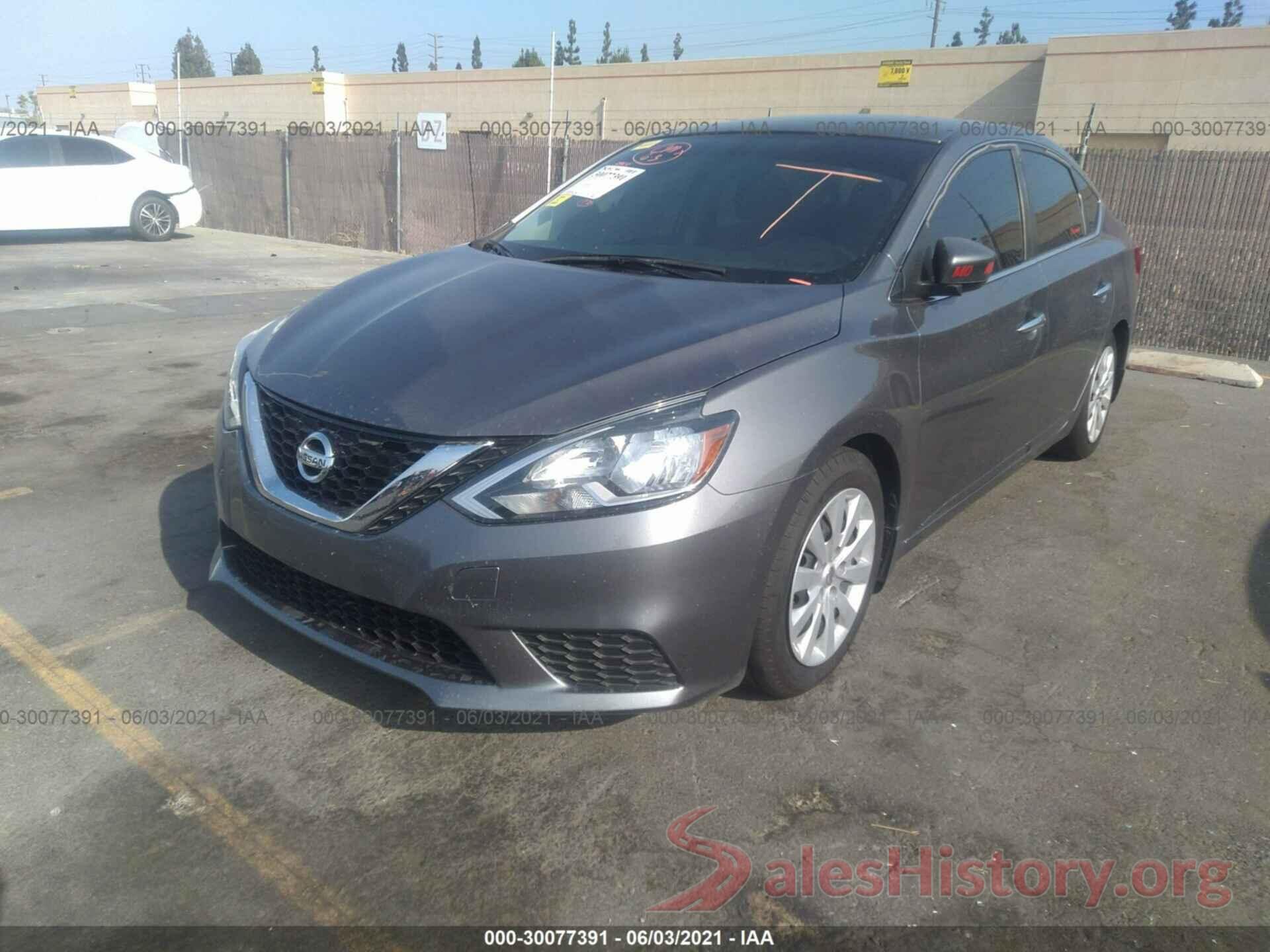 3N1AB7AP9HL656234 2017 NISSAN SENTRA