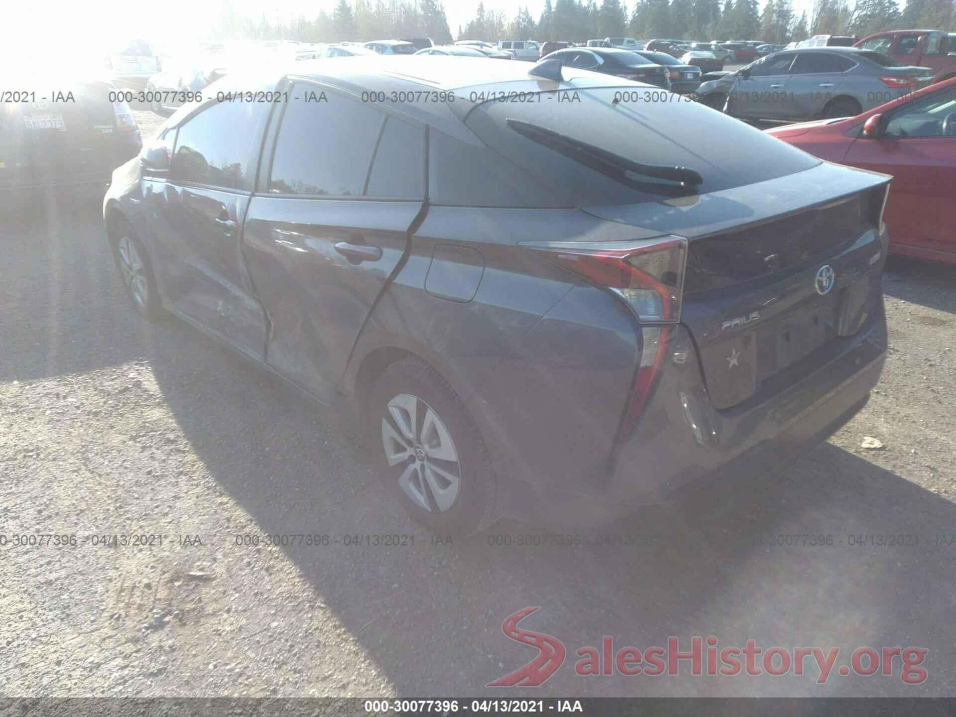 JTDKBRFU8J3601643 2018 TOYOTA PRIUS