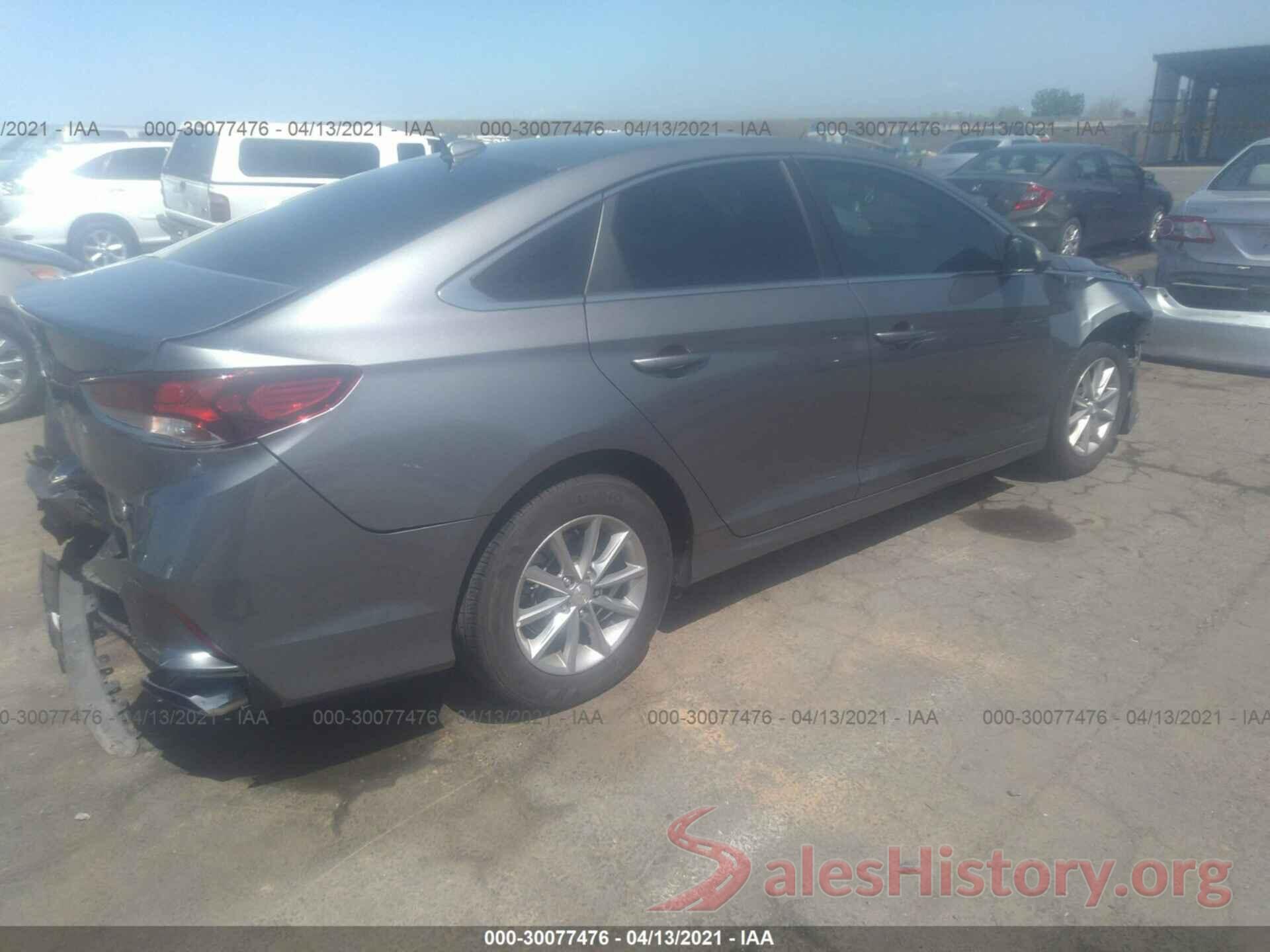 5NPE24AF2KH758986 2019 HYUNDAI SONATA