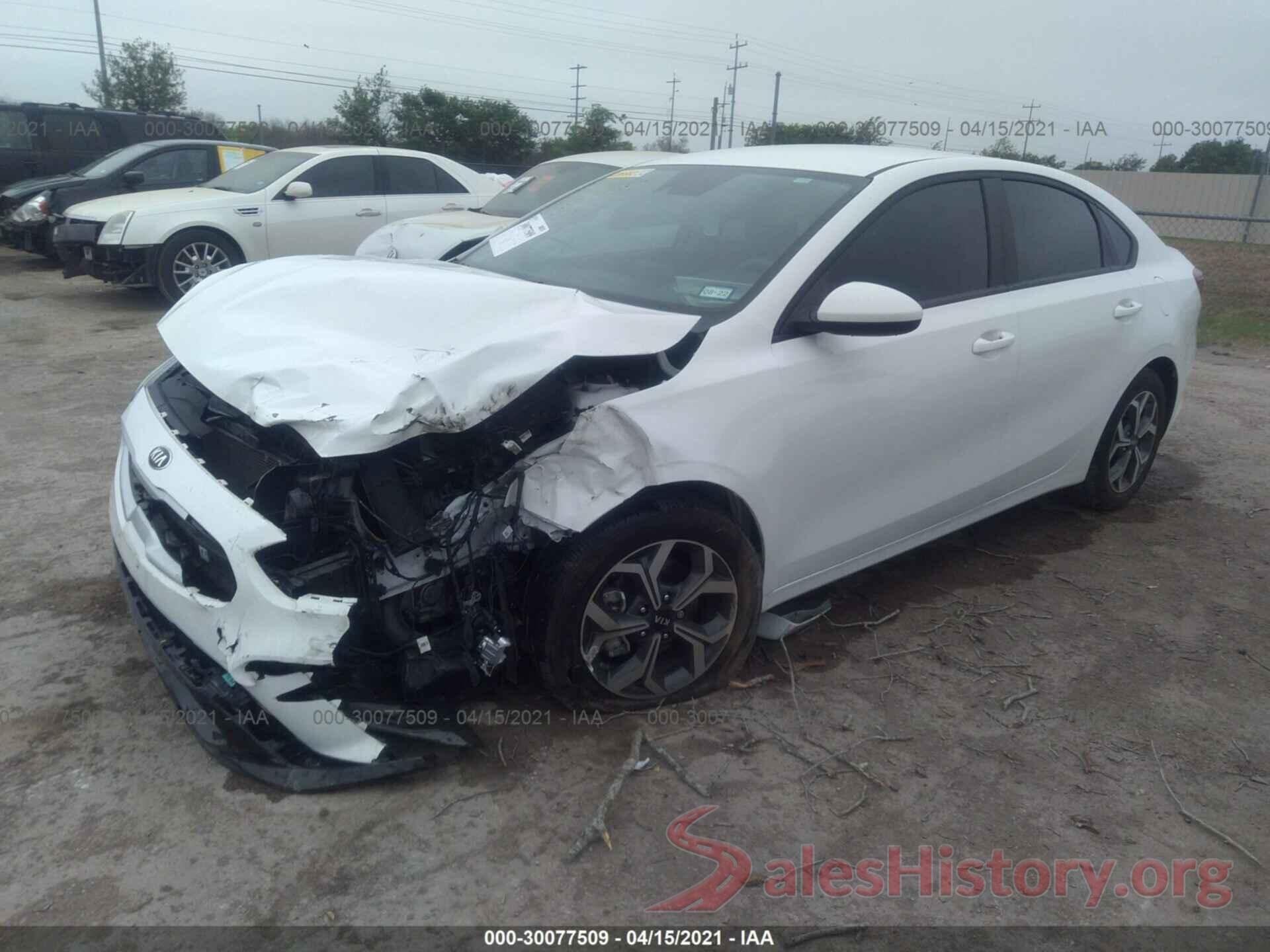 3KPF24AD6LE241358 2020 KIA FORTE