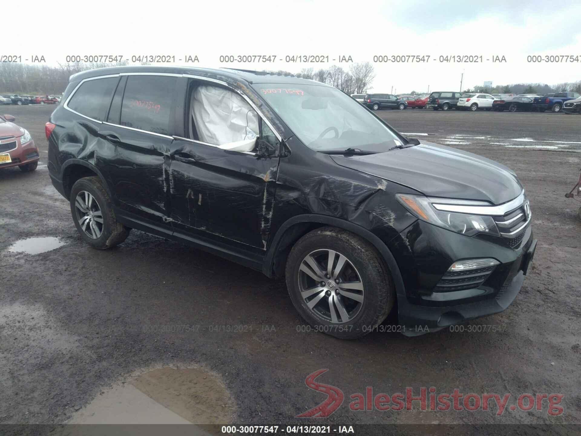 5FNYF6H58GB085718 2016 HONDA PILOT