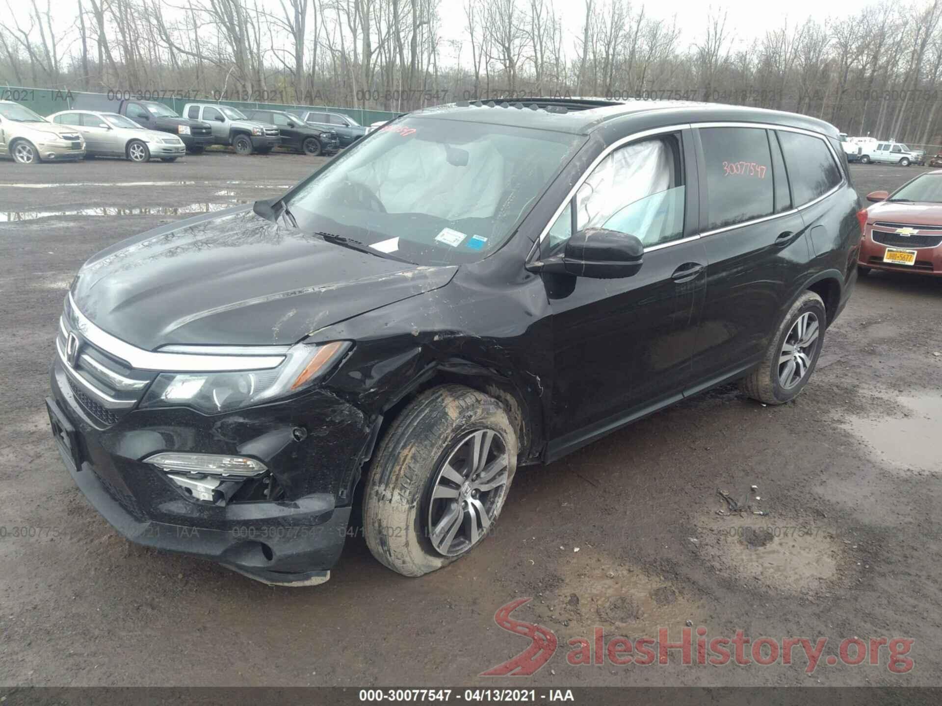 5FNYF6H58GB085718 2016 HONDA PILOT