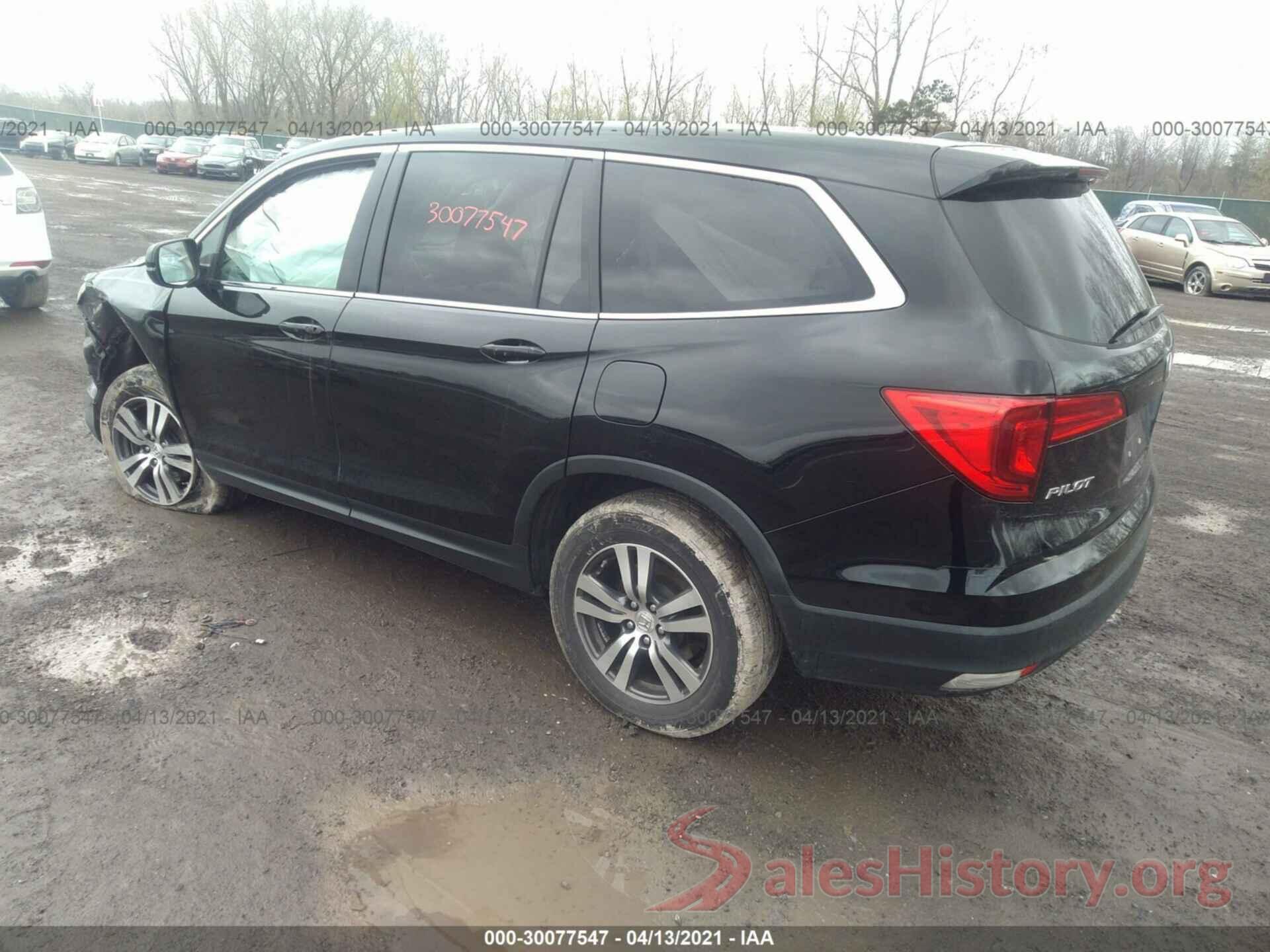 5FNYF6H58GB085718 2016 HONDA PILOT