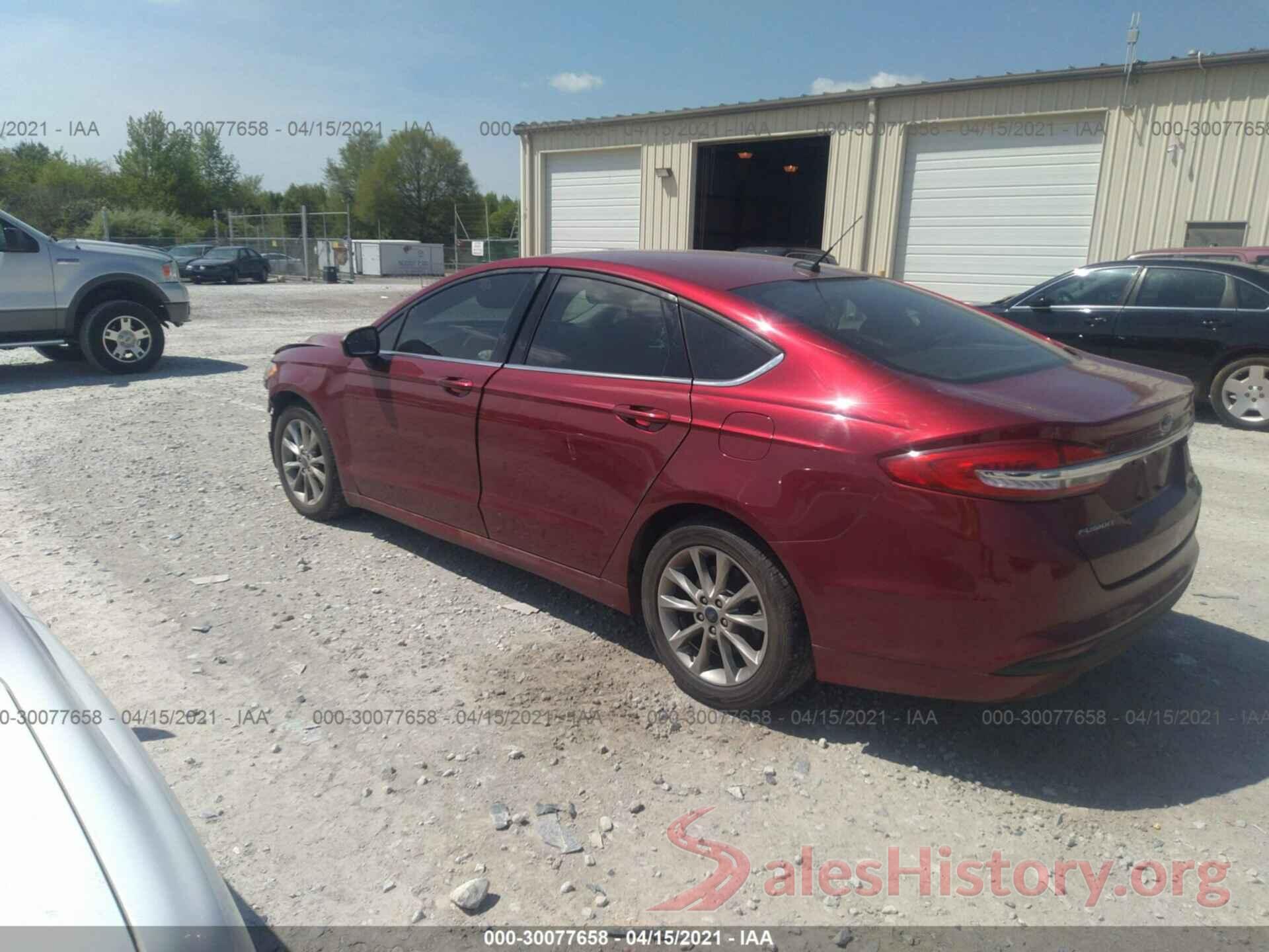 3FA6P0HD0HR240373 2017 FORD FUSION