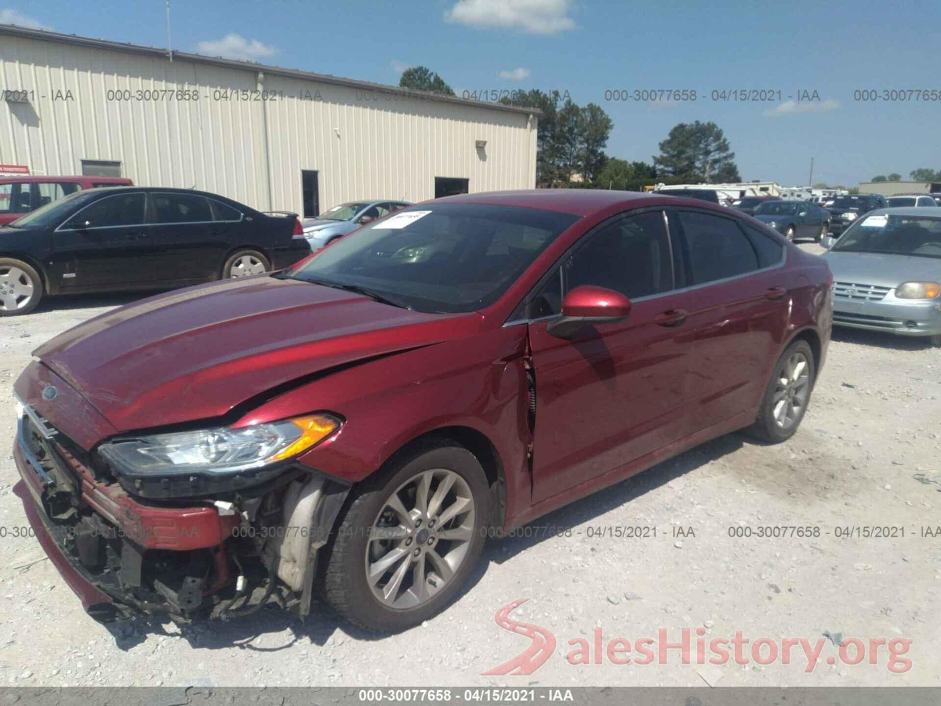 3FA6P0HD0HR240373 2017 FORD FUSION