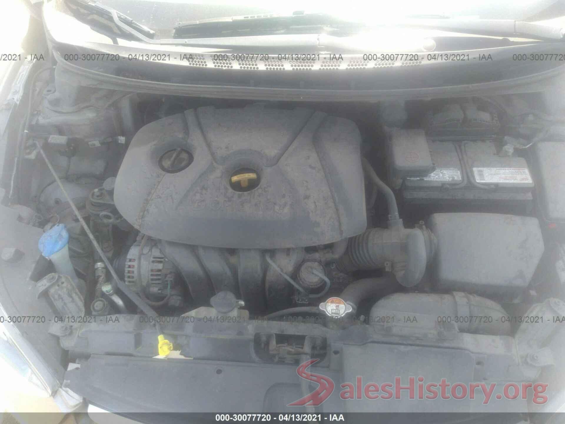 5NPDH4AE6GH675280 2016 HYUNDAI ELANTRA