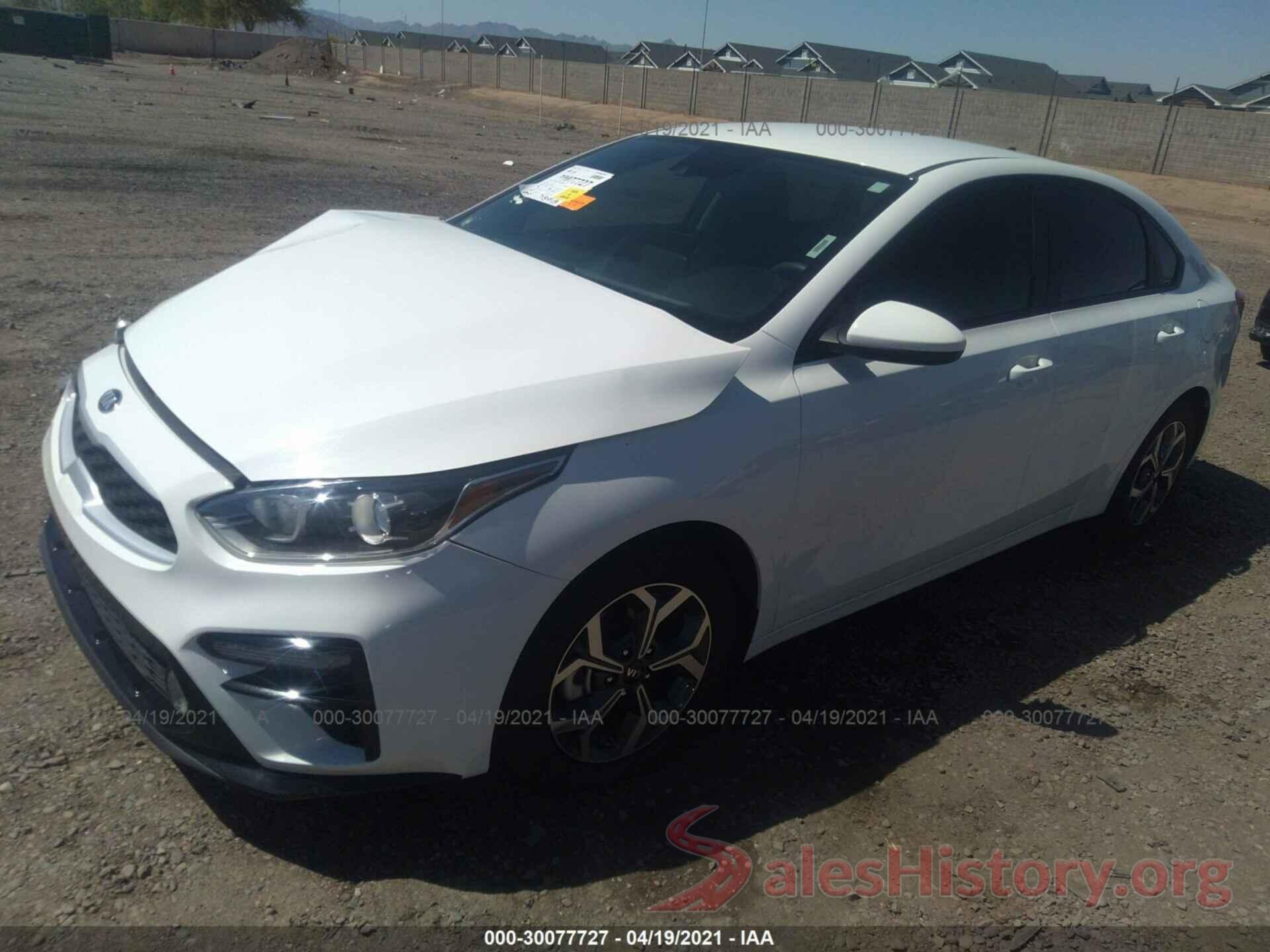 3KPF24ADXLE155681 2020 KIA FORTE