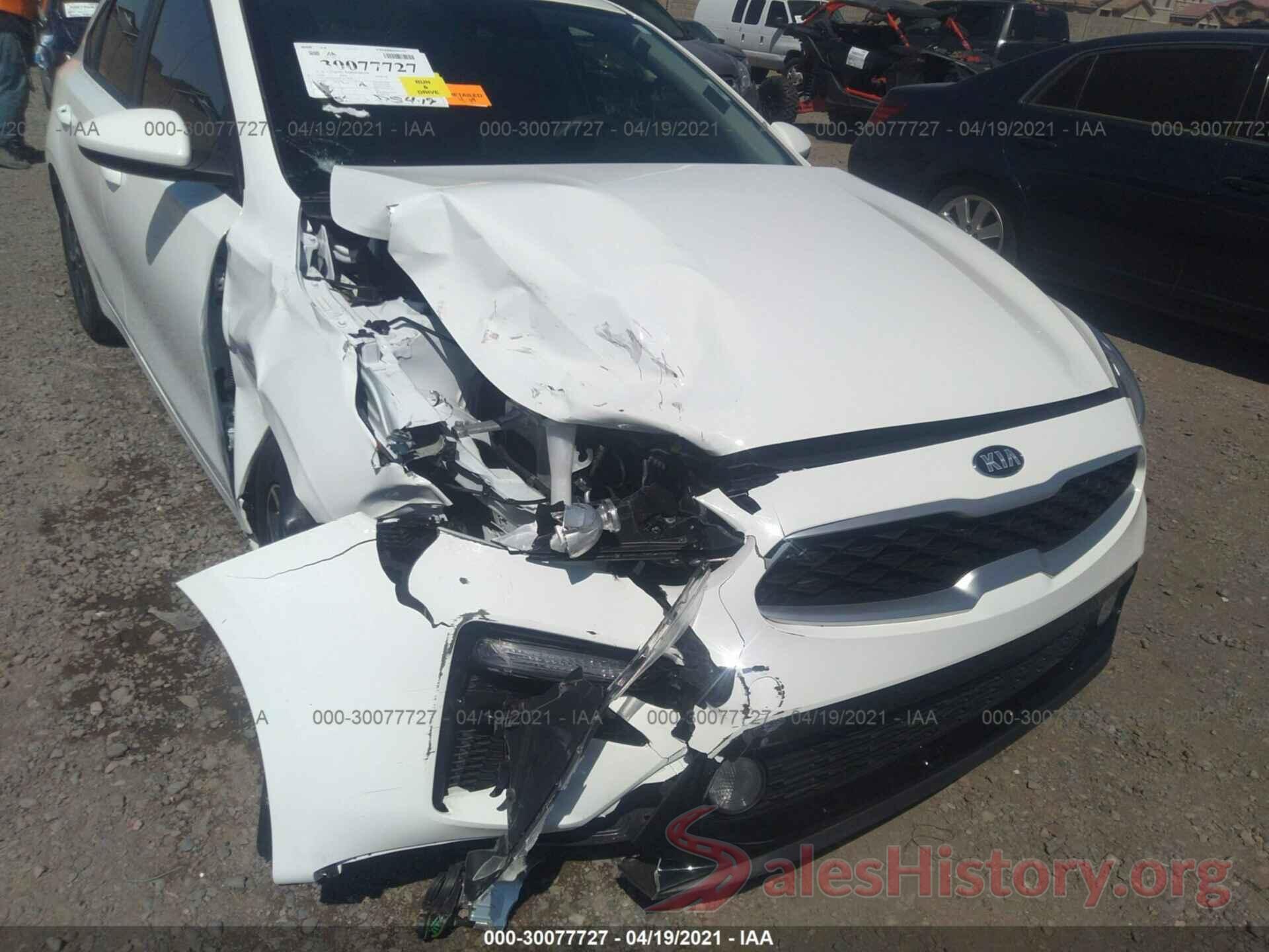 3KPF24ADXLE155681 2020 KIA FORTE