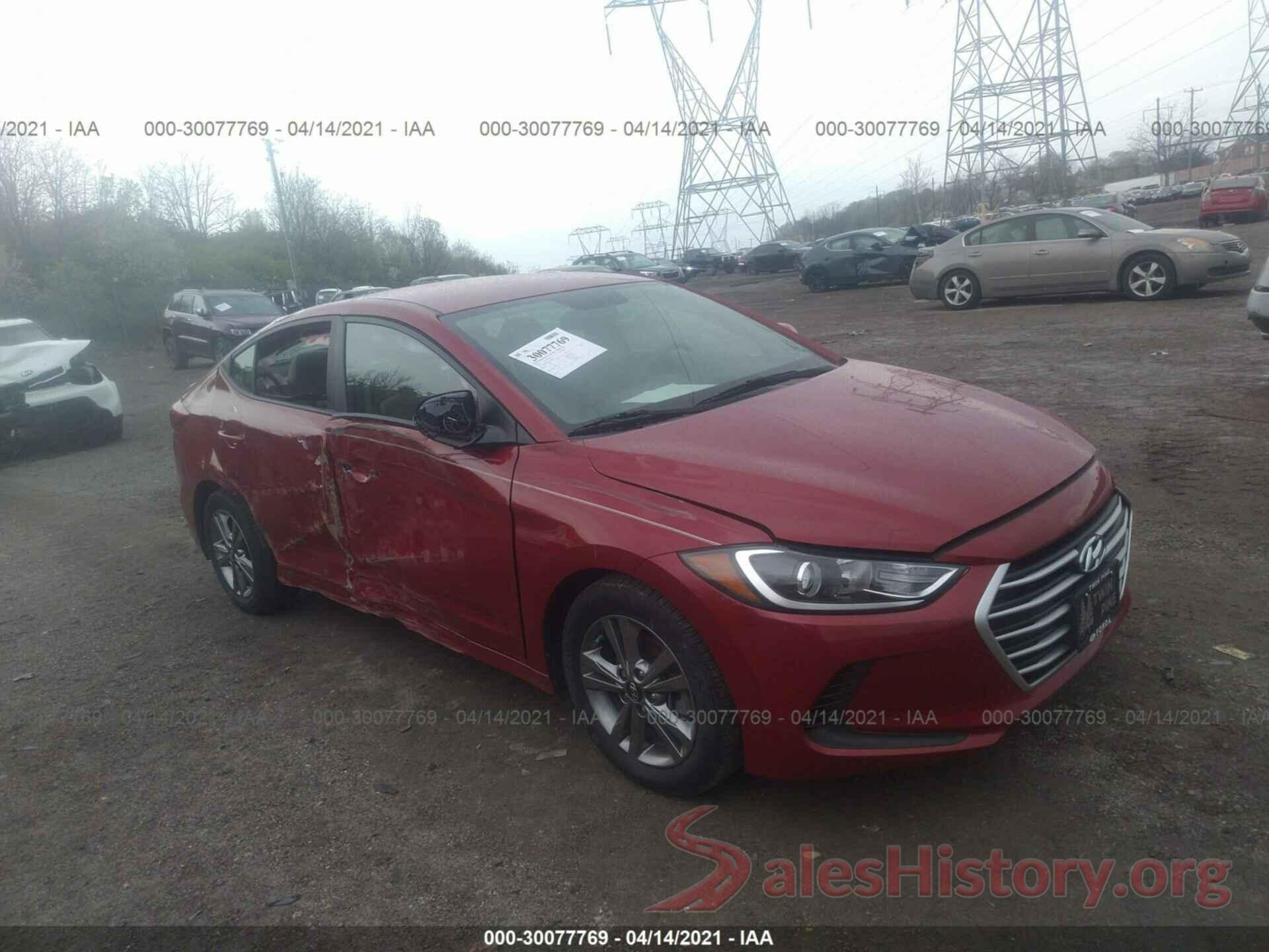 KMHD84LF0HU272954 2017 HYUNDAI ELANTRA