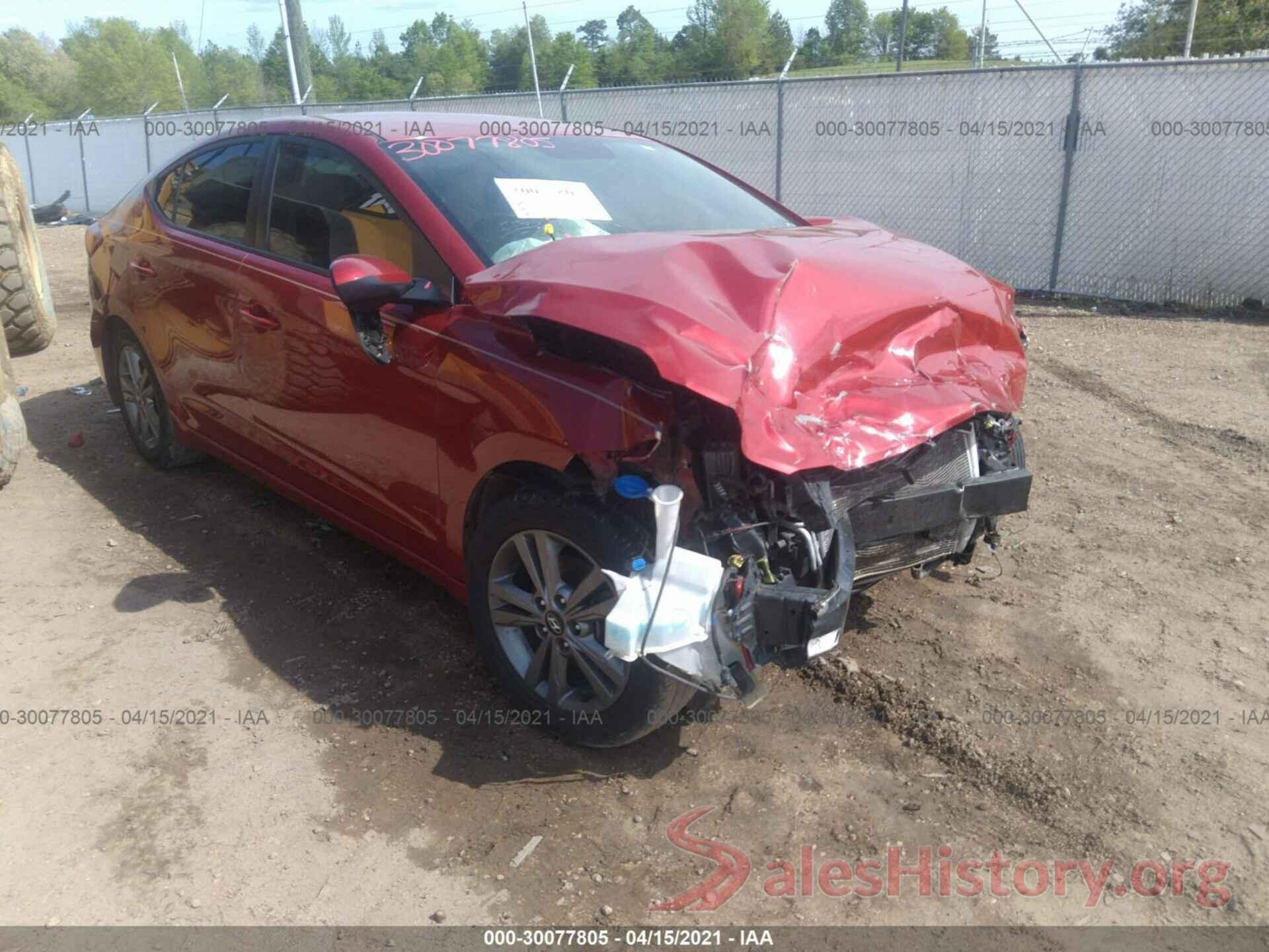 5NPD84LF7HH117963 2017 HYUNDAI ELANTRA