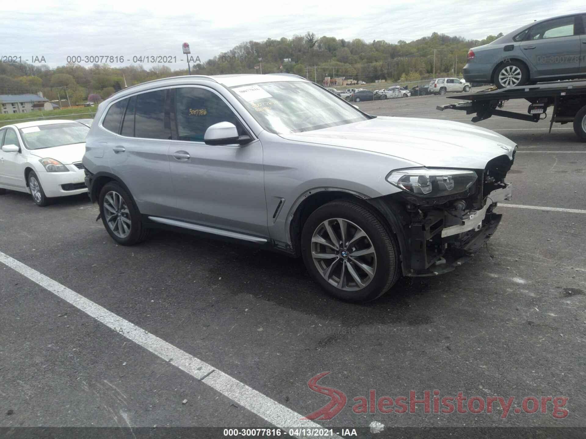 5UXTR9C55KLD95715 2019 BMW X3